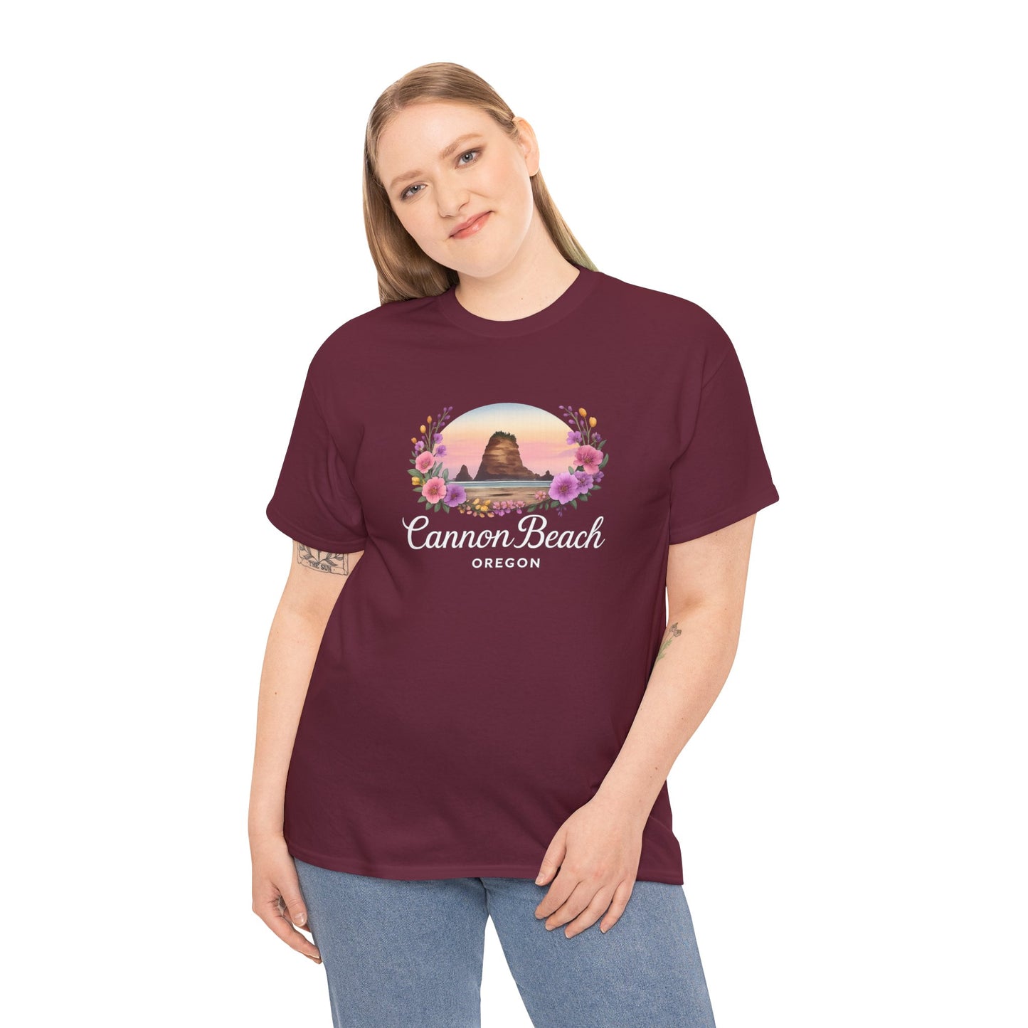 Cannon Beach Haystack Rock T-Shirt