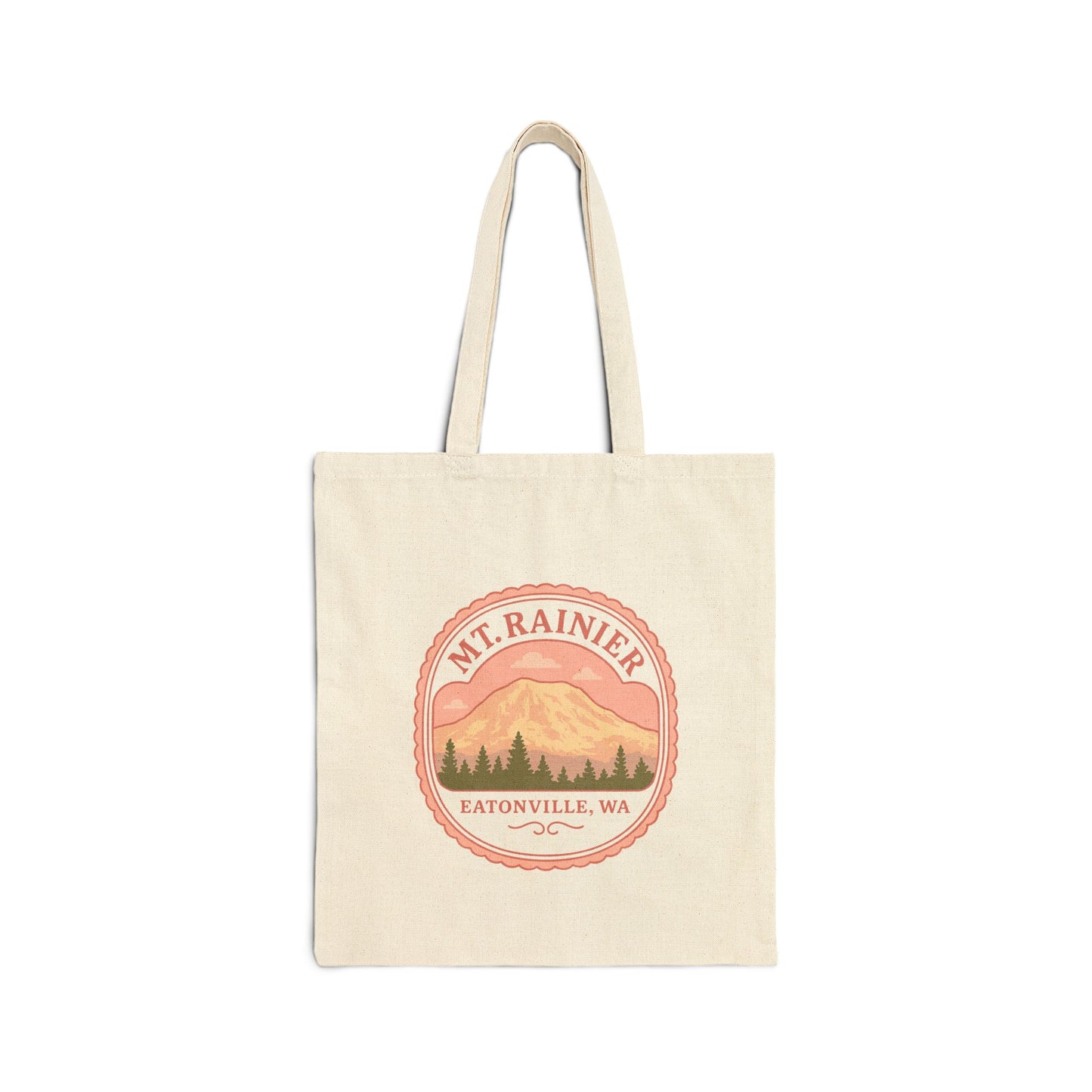 Mt. Rainier - Eatonville, WA Coquette Canvas Tote Bag