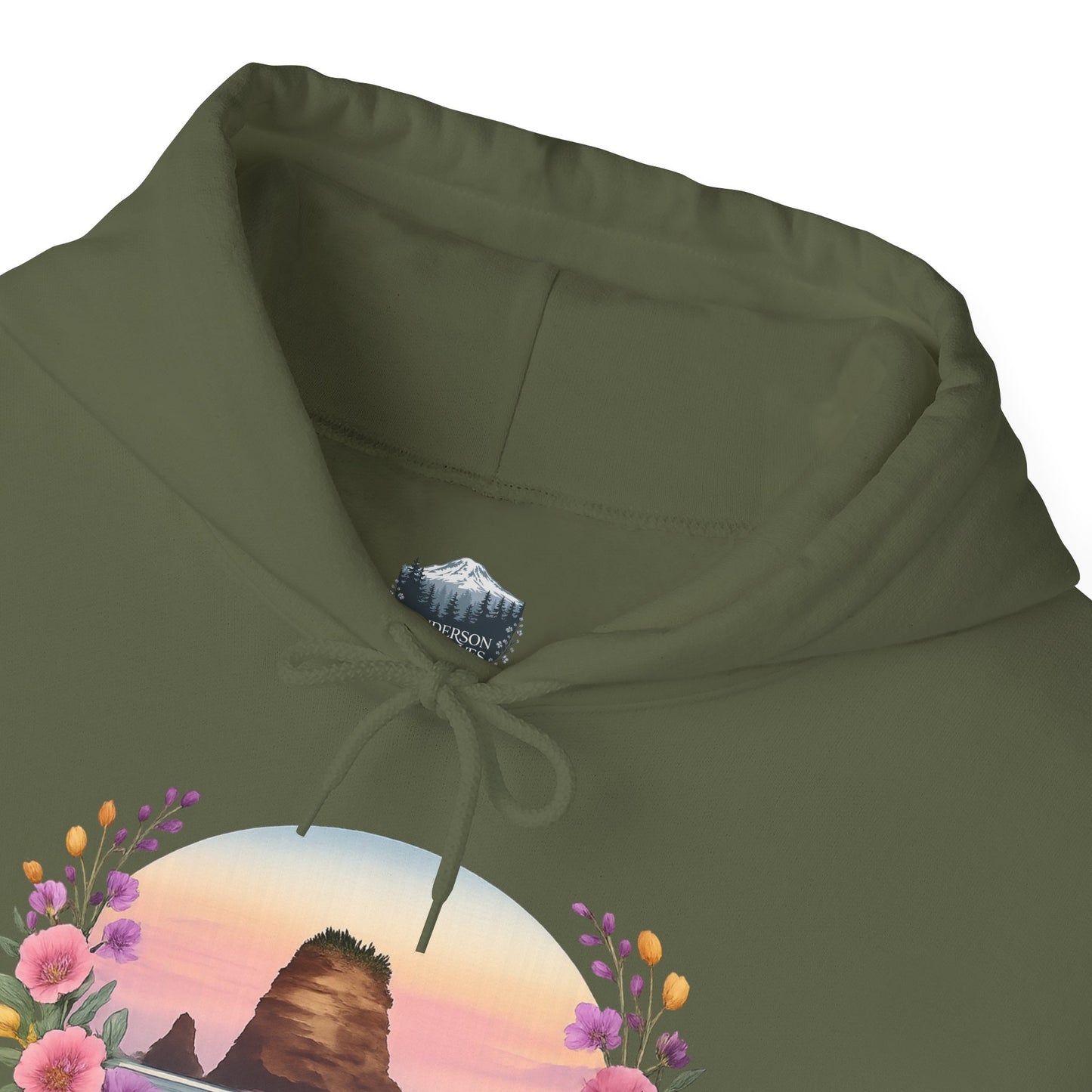 Cannon Beach Haystack Rock Hoodie