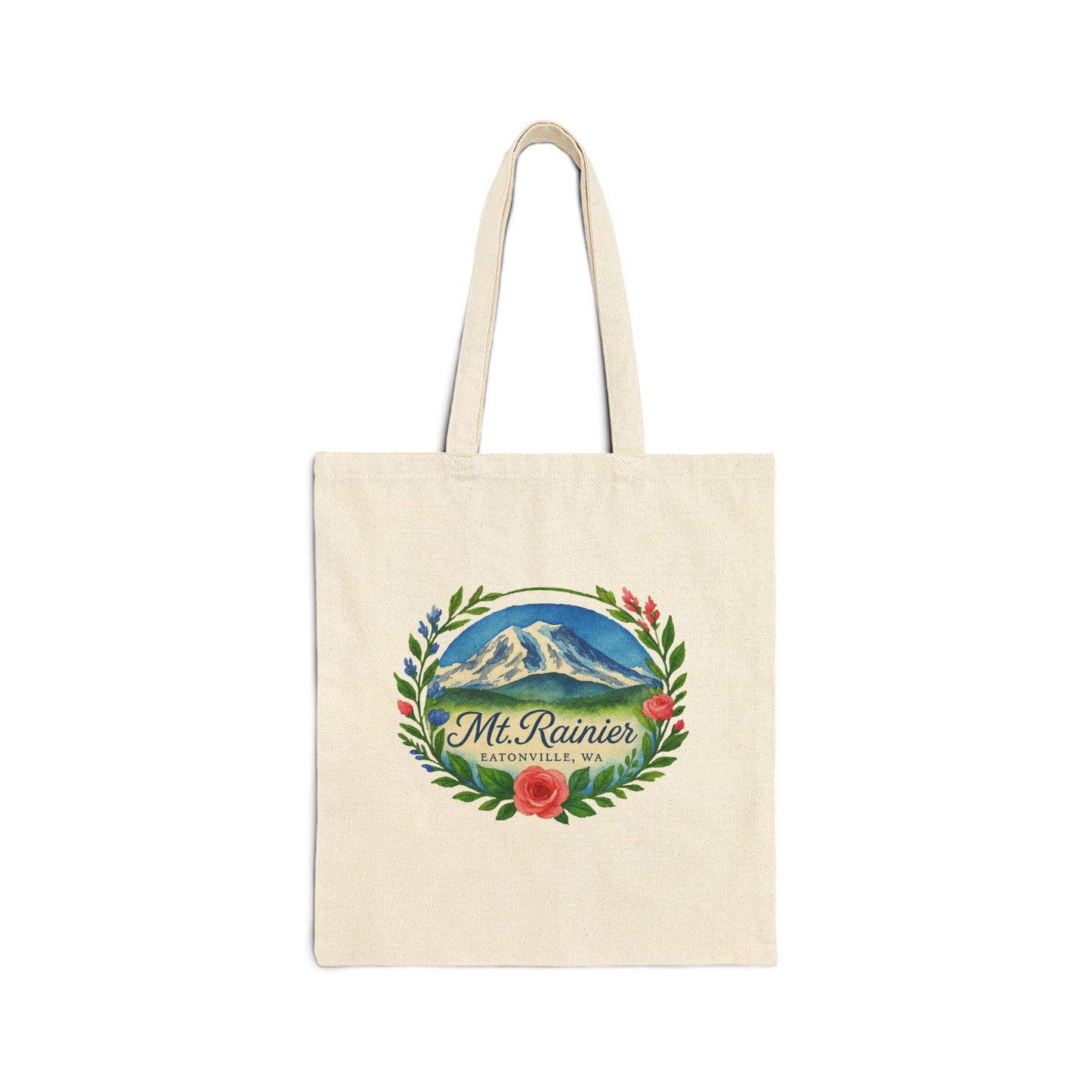 Mt. Rainier - Eatonville, WA Scenic Canvas Tote Bag