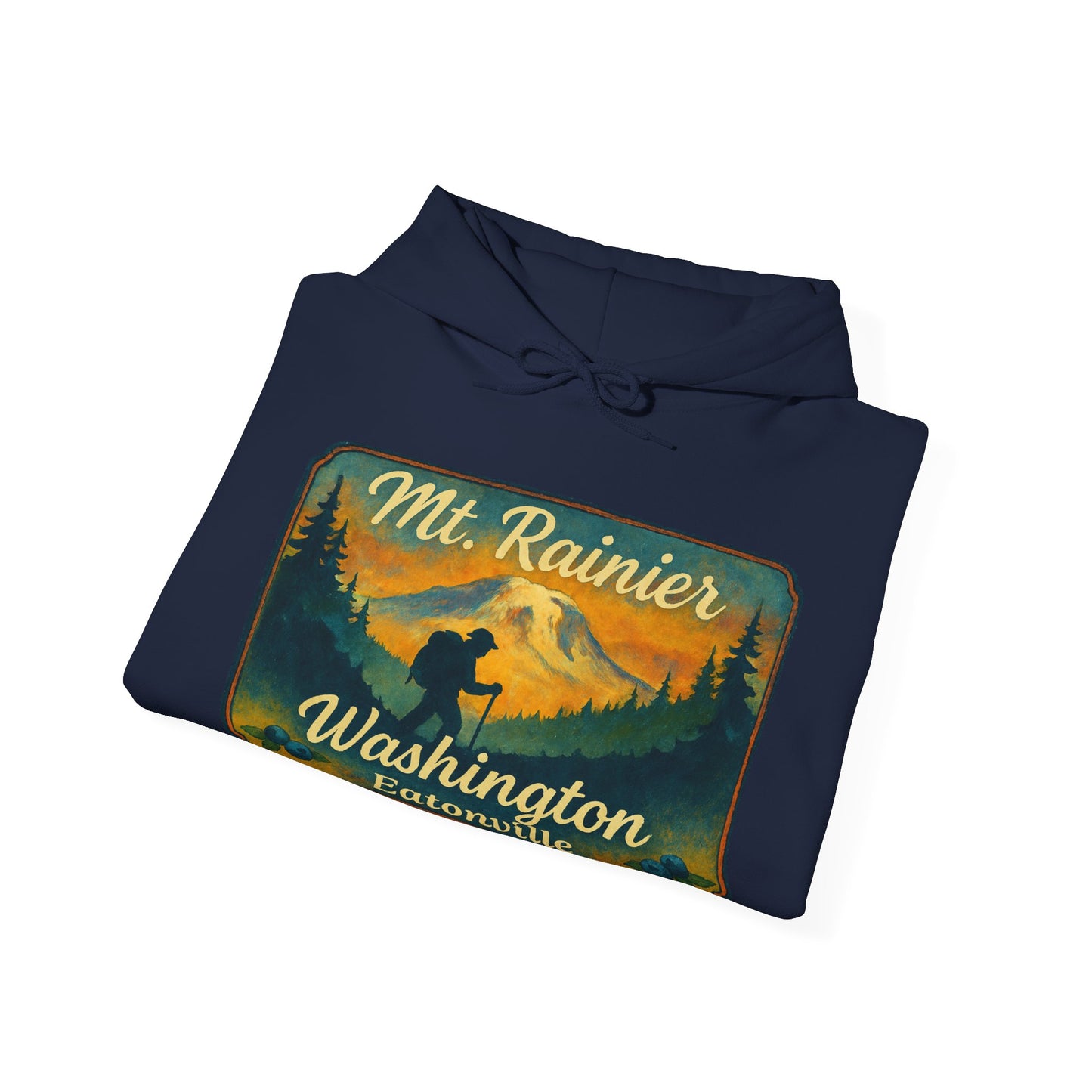 Mt. Rainier - Eatonville, WA Hiker Hoodie