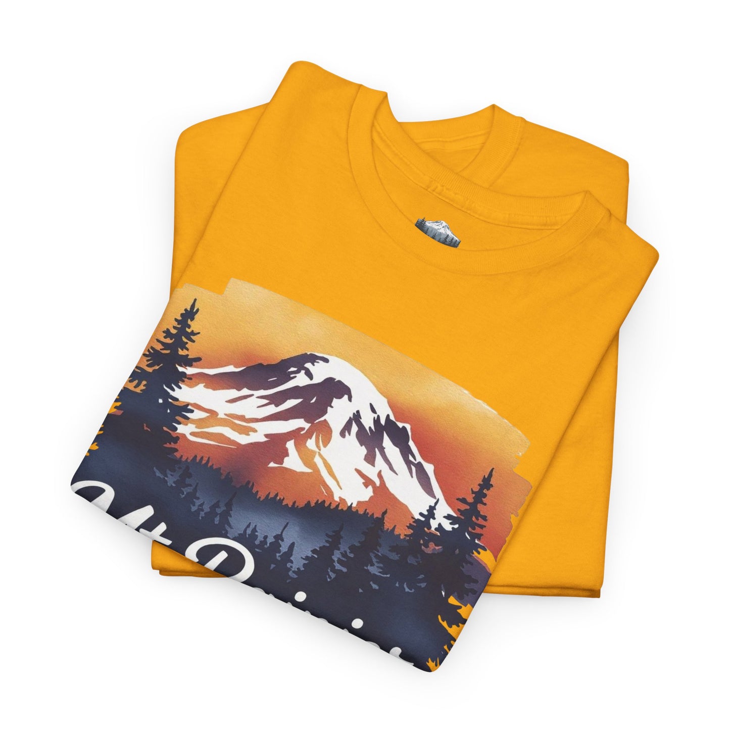 Mt. Rainier - Washington Sunset T-Shirt