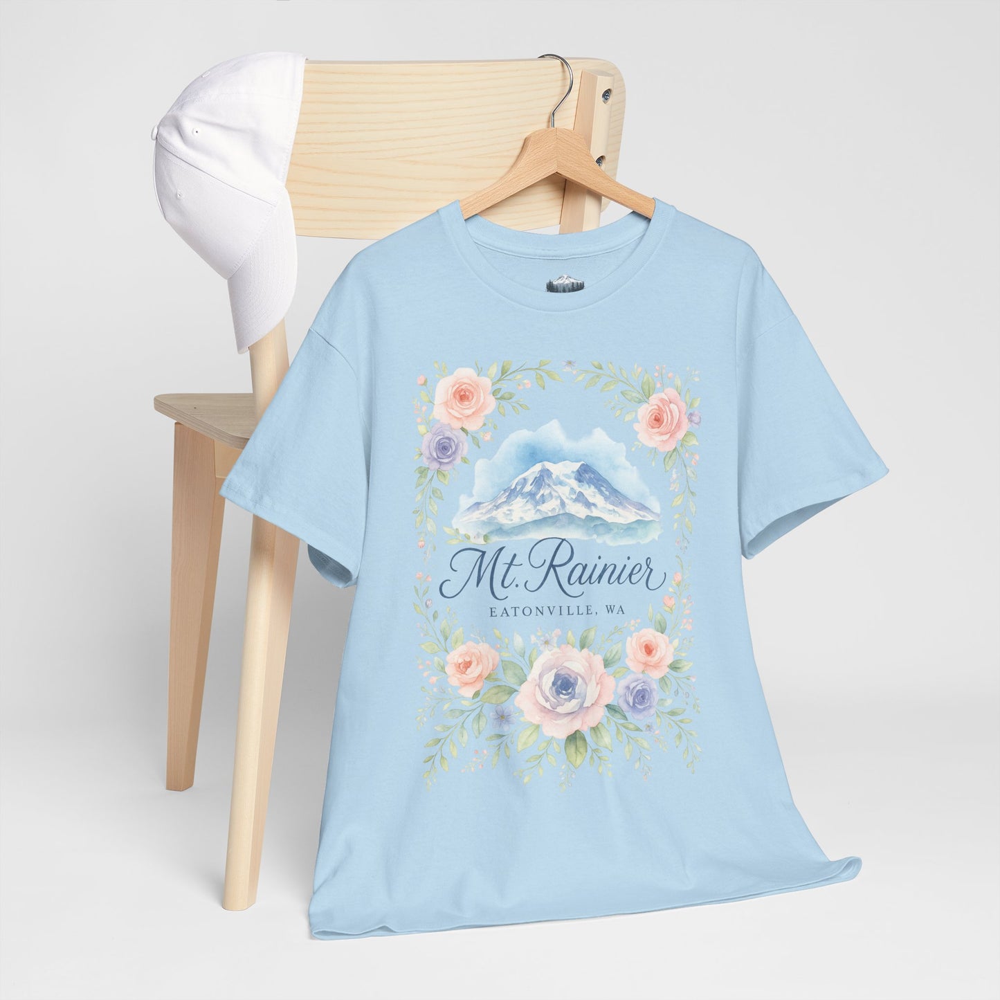 Mt. Rainier - Eatonville, WA Rose Garden T-Shirt