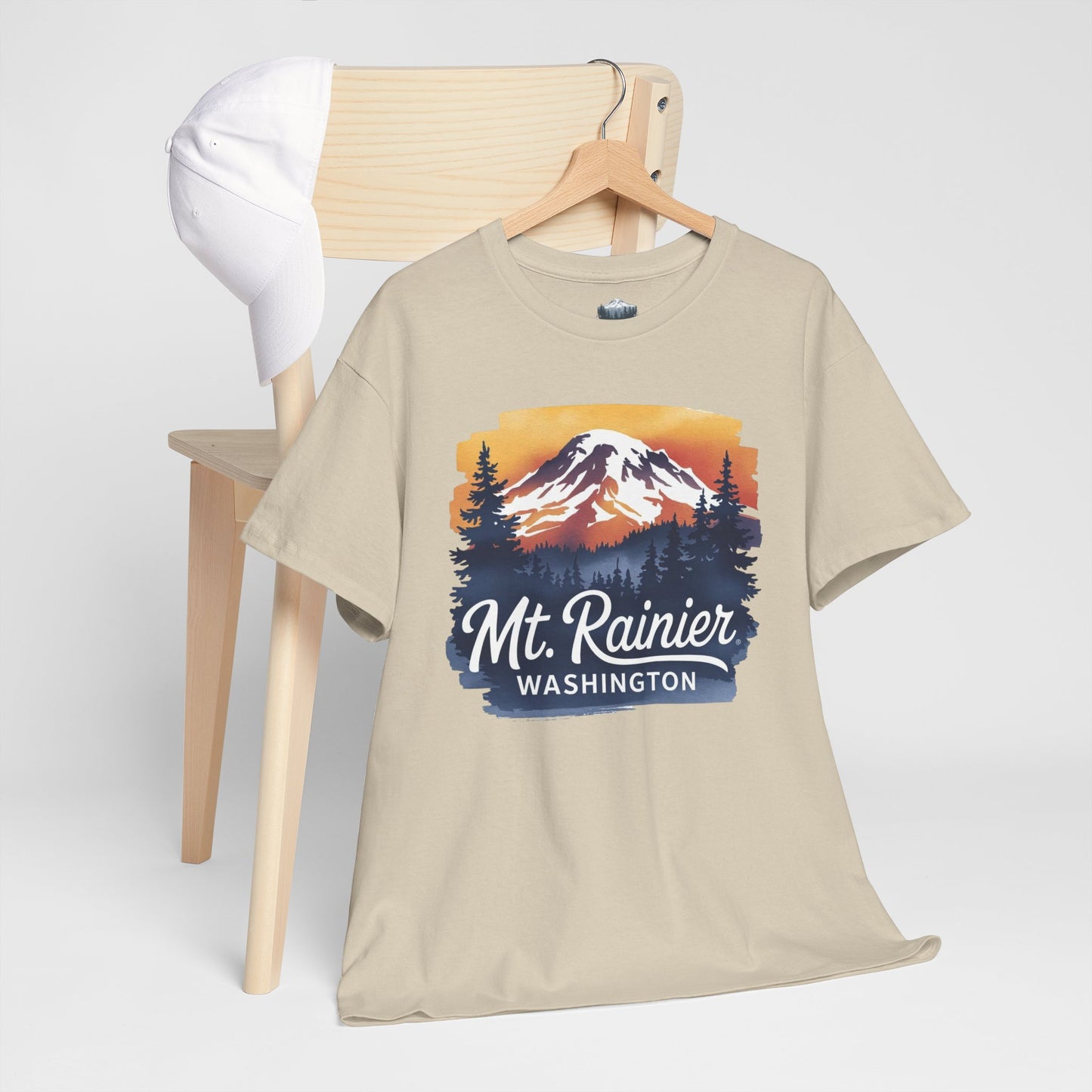 Mt. Rainier - Washington Sunset T-Shirt