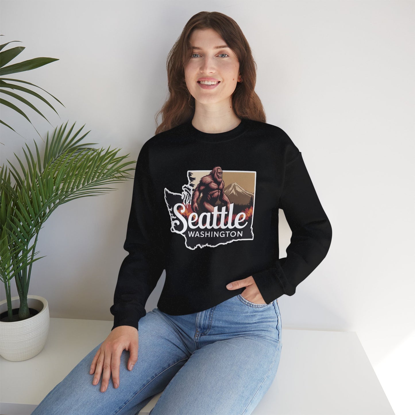 Bigfoot Seattle Washington Sweatshirt