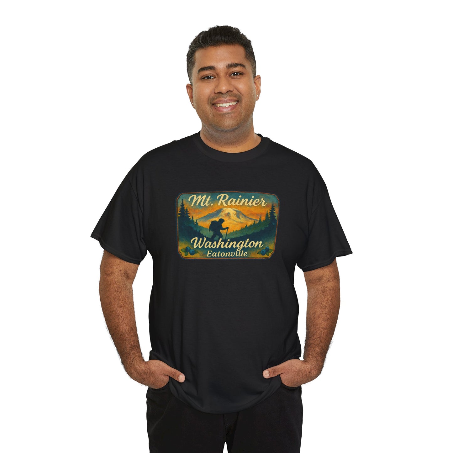 Mt. Rainier - Eatonville, WA Hiker T-Shirt