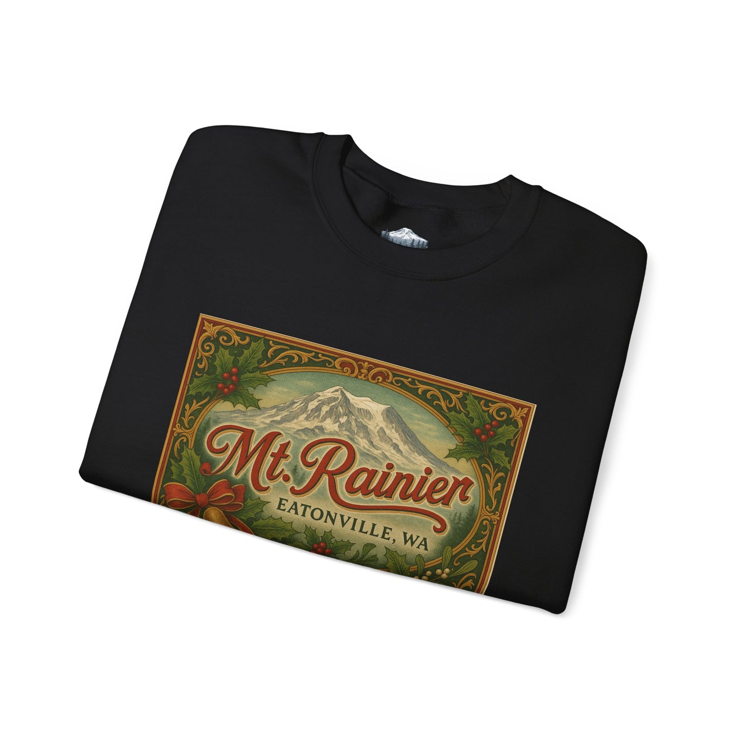 Mt. Rainier - Eatonville, WA Victorian Christmas  Sweatshirt