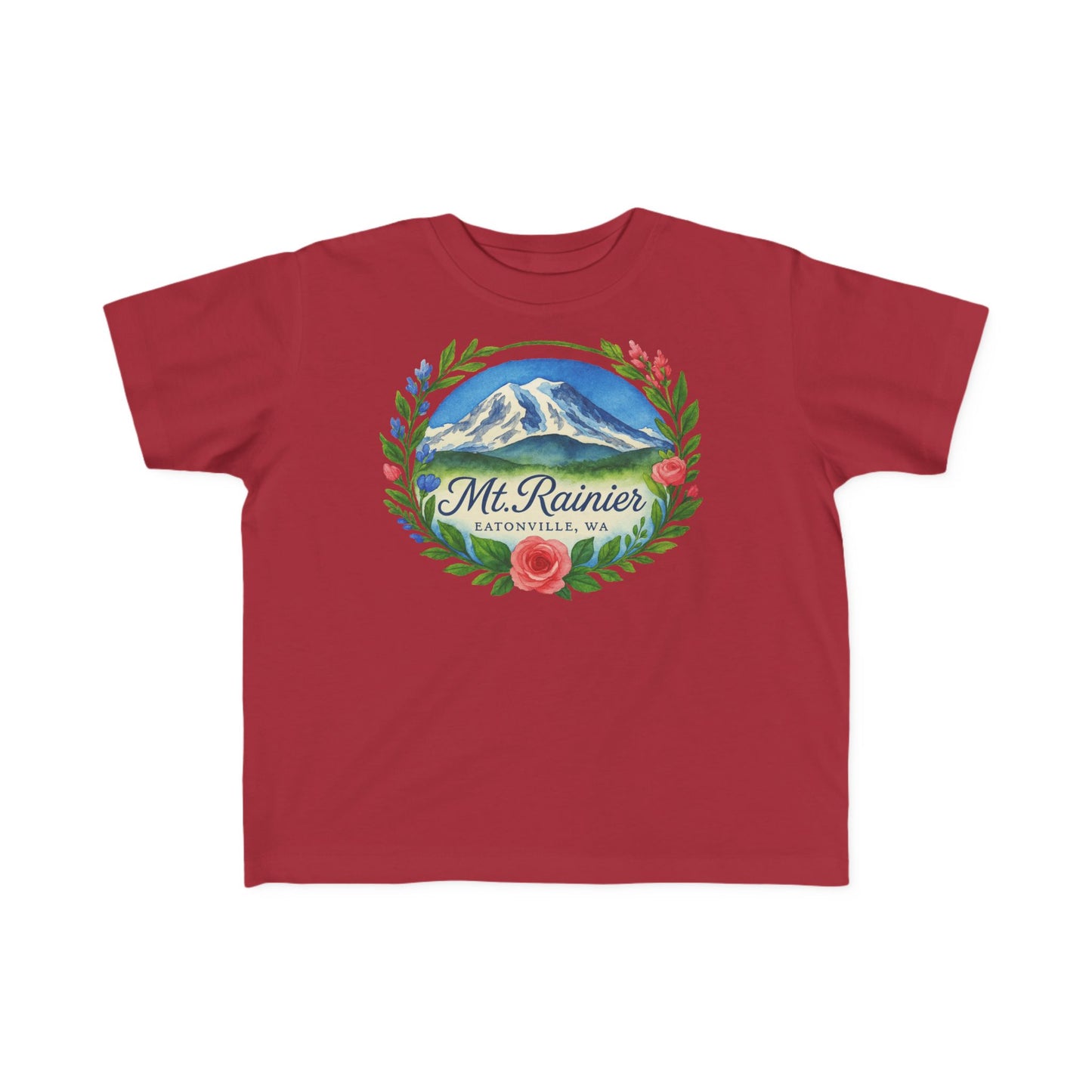 Mt. Rainier - Eatonville, WA Scenic Toddler Tee