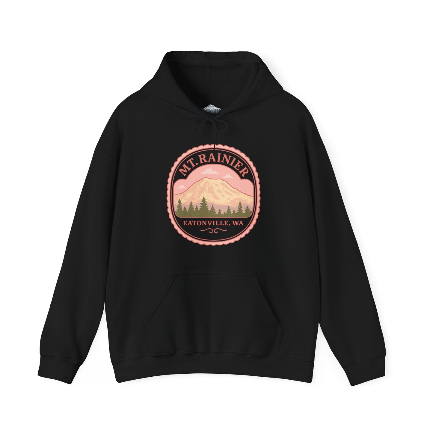 Mt. Rainier - Eatonville, WA Coquette Hoodie