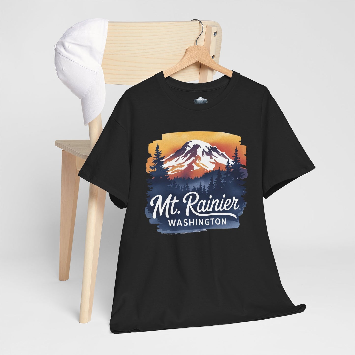 Mt. Rainier - Washington Sunset T-Shirt