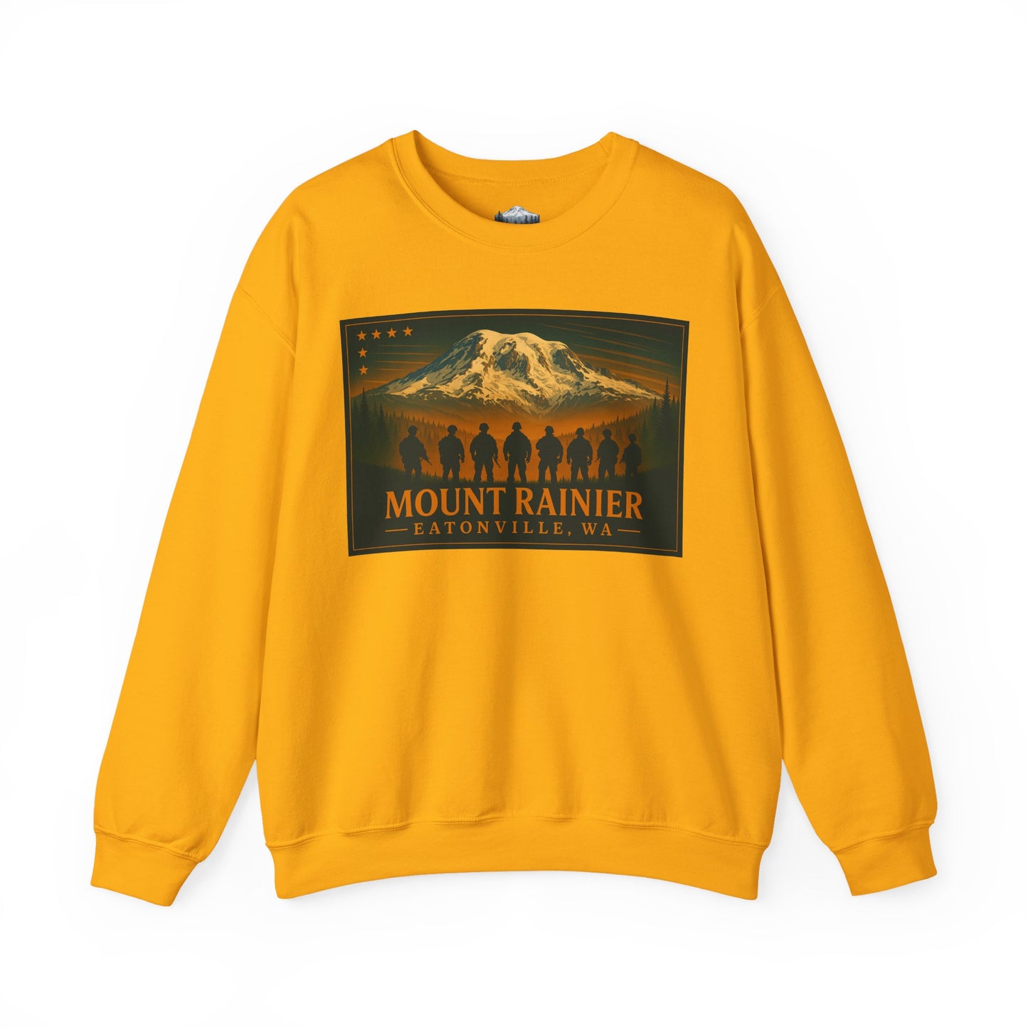 Mount Rainier - Eatonville, WA Military Sweatshirt
