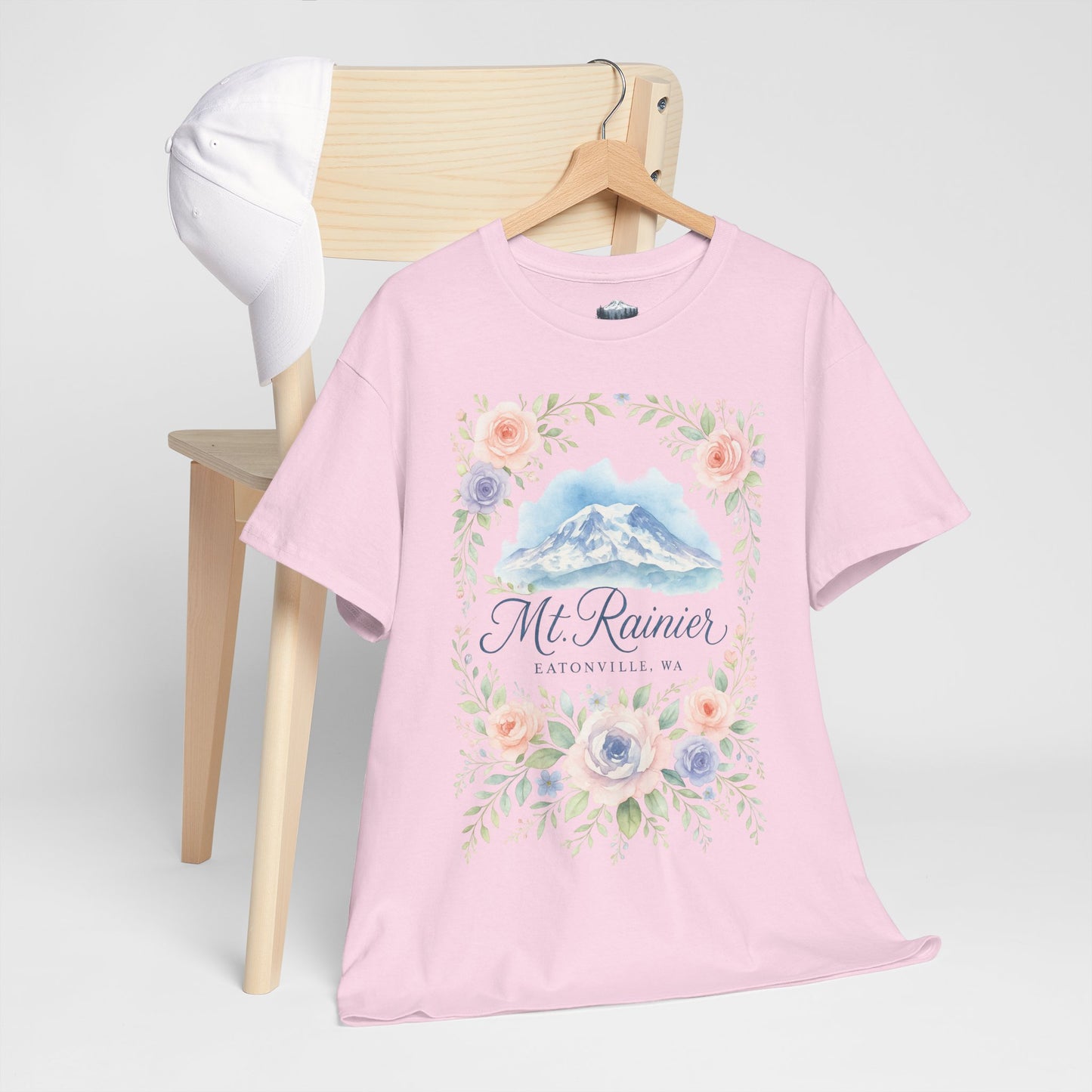 Mt. Rainier - Eatonville, WA Rose Garden T-Shirt