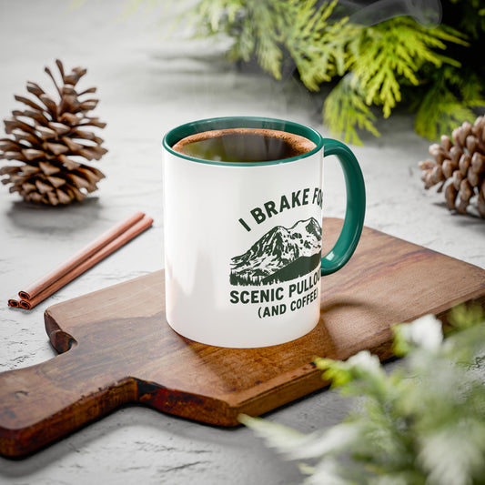 I Brake For Scenic Pullouts (And Coffee) Mug
