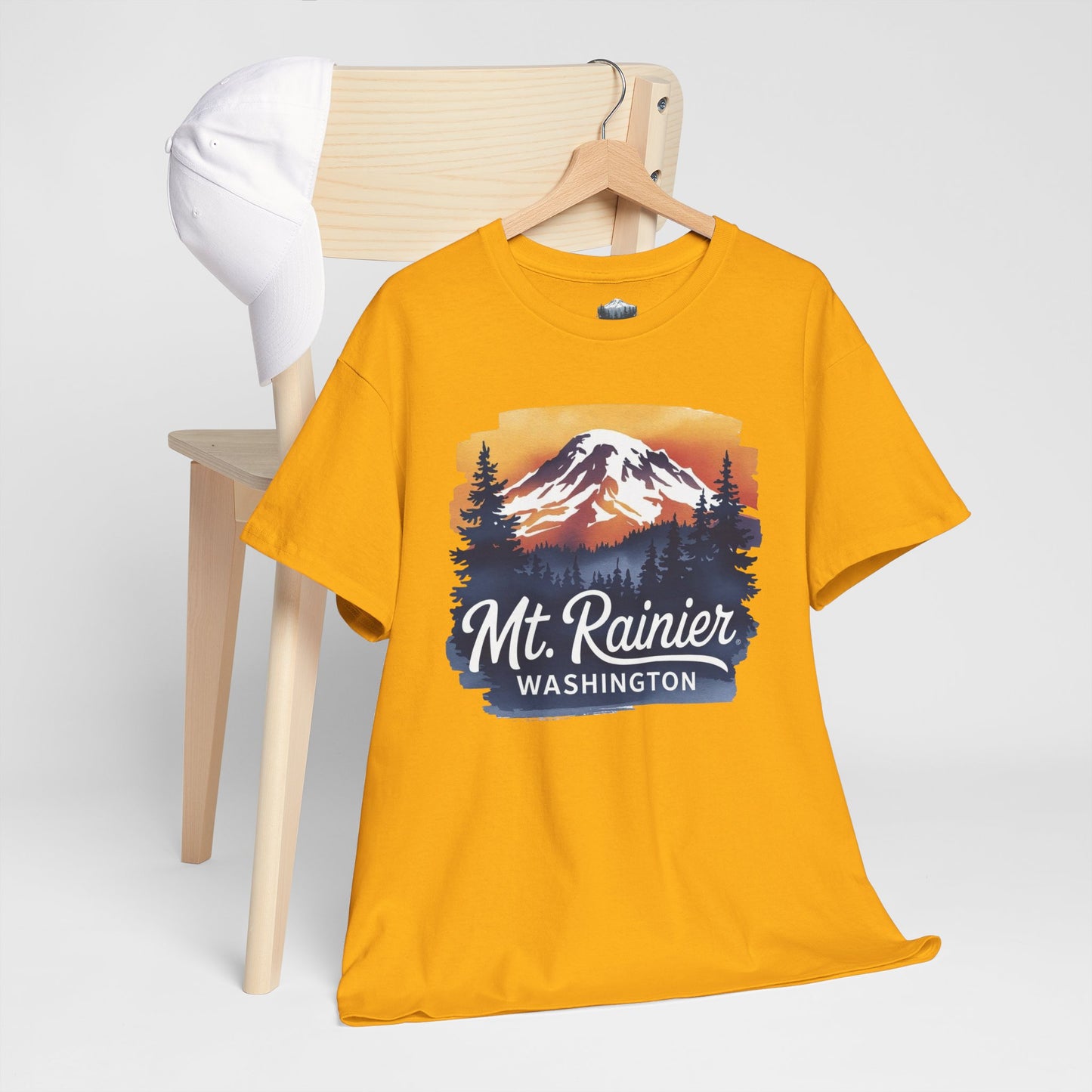 Mt. Rainier - Washington Sunset T-Shirt