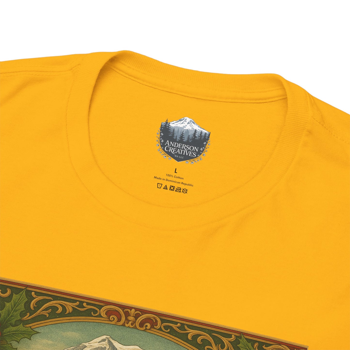 Mt. Rainier - Eatonville, WA Victorian Christmas T-Shirt