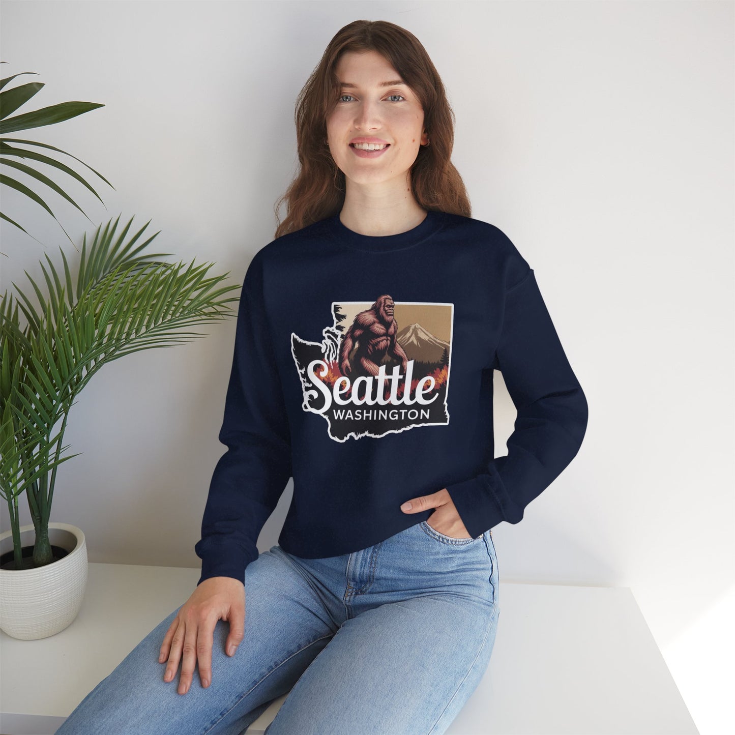 Bigfoot Seattle Washington Sweatshirt