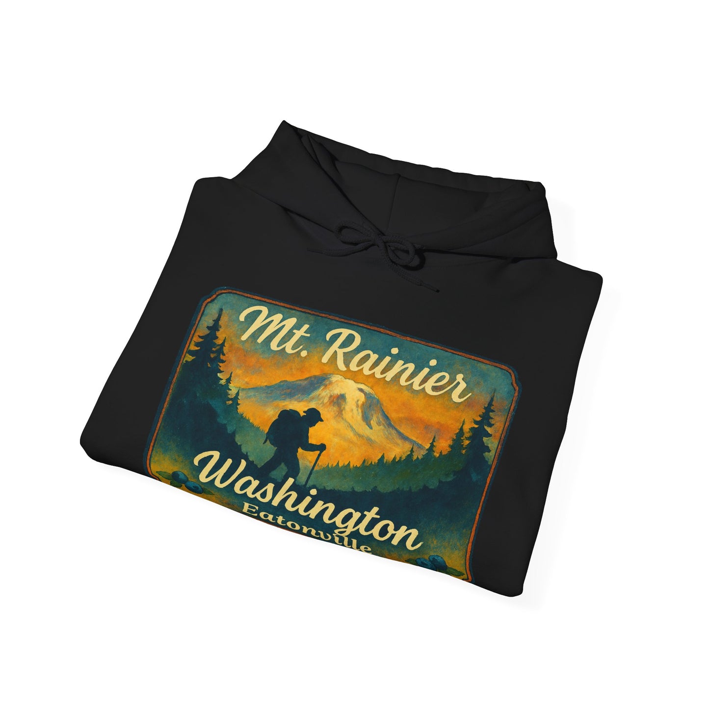 Mt. Rainier - Eatonville, WA Hiker Hoodie
