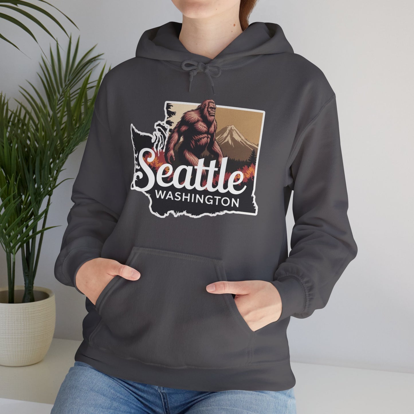 Bigfoot Seattle Washington Hoodie