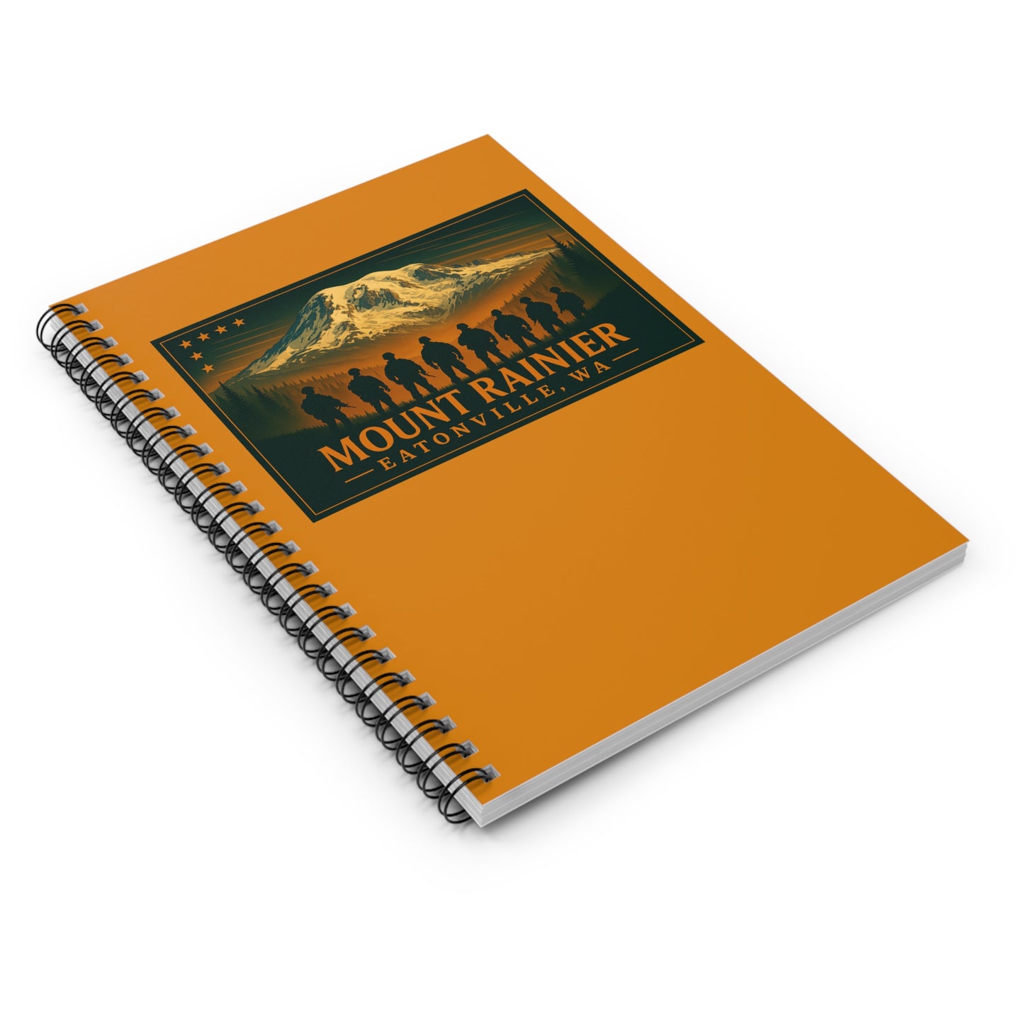 Mount Rainier - Eatonville, WA Military Spiral Notebook