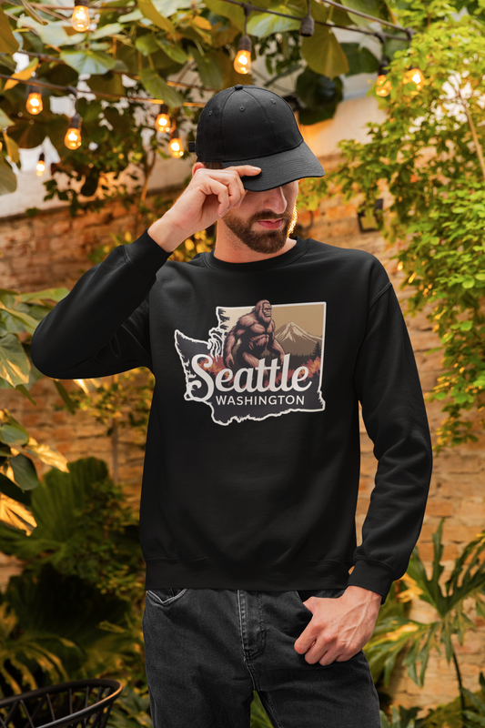 Bigfoot Seattle Washington Sweatshirt