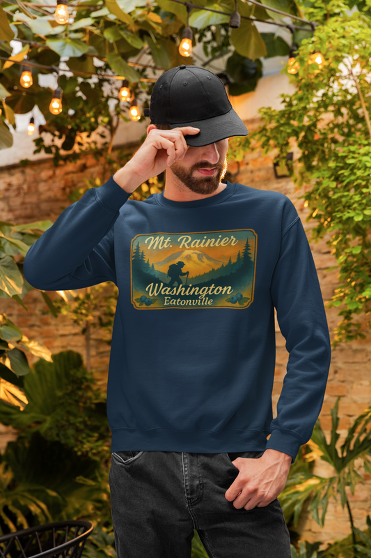 Mt. Rainier - Eatonville, WA Hiker Sweatshirt