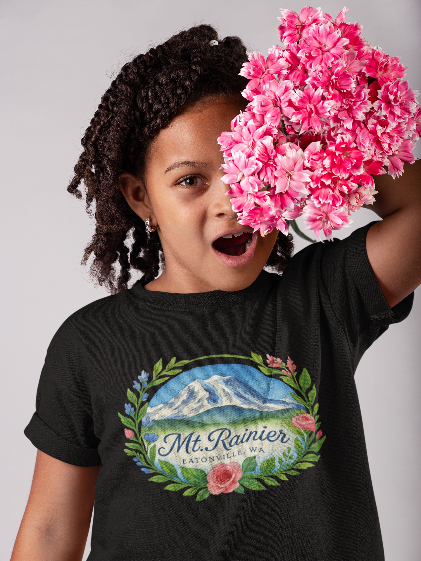 Mt. Rainier - Eatonville, WA Scenic Kids Tee