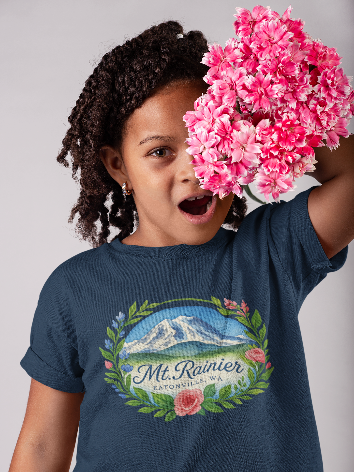 Mt. Rainier - Eatonville, WA Scenic Kids Tee