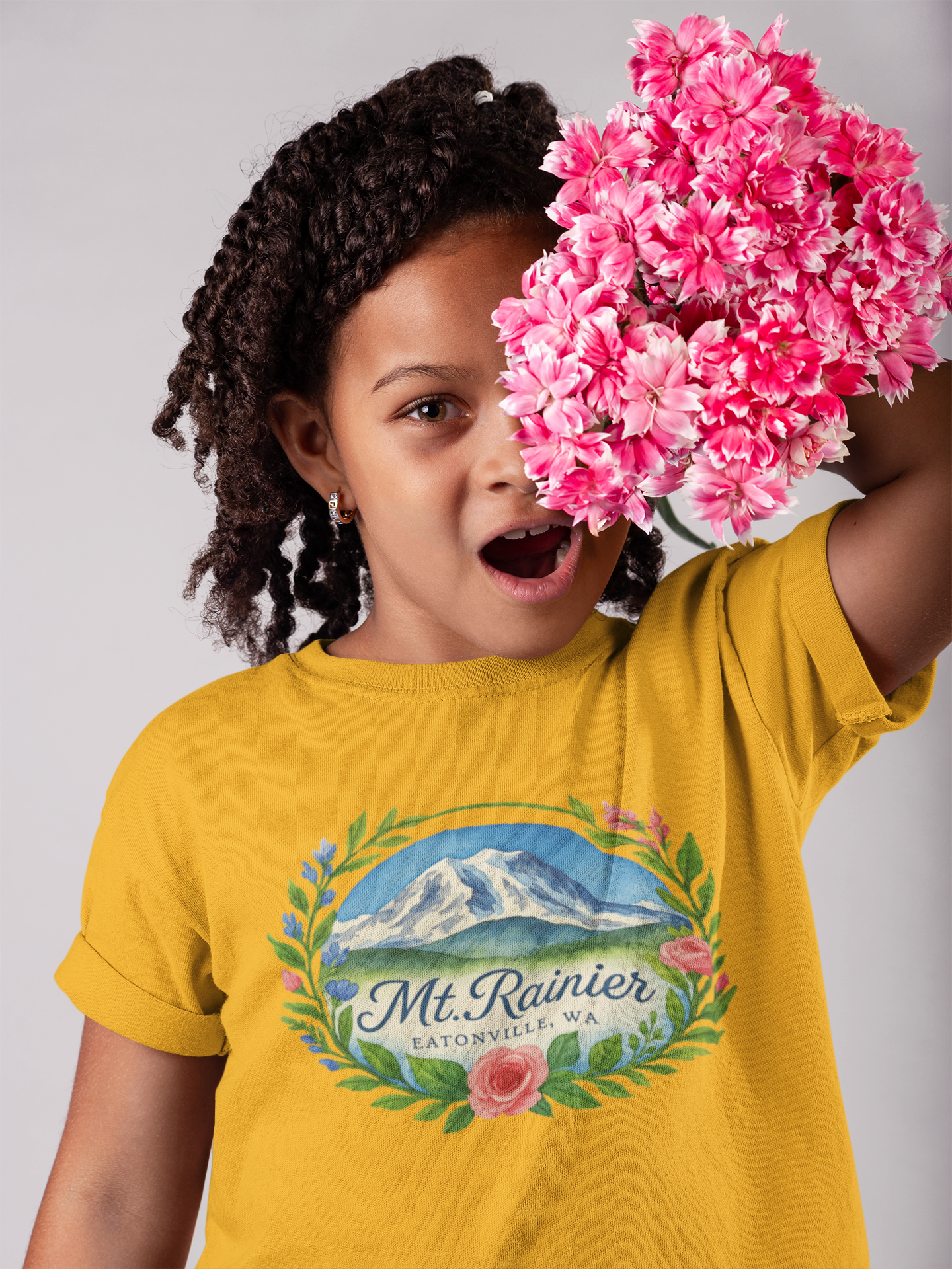 Mt. Rainier - Eatonville, WA Scenic Kids Tee