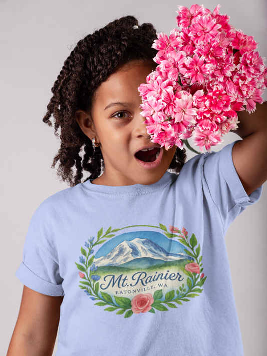 Mt. Rainier - Eatonville, WA Scenic Kids Tee