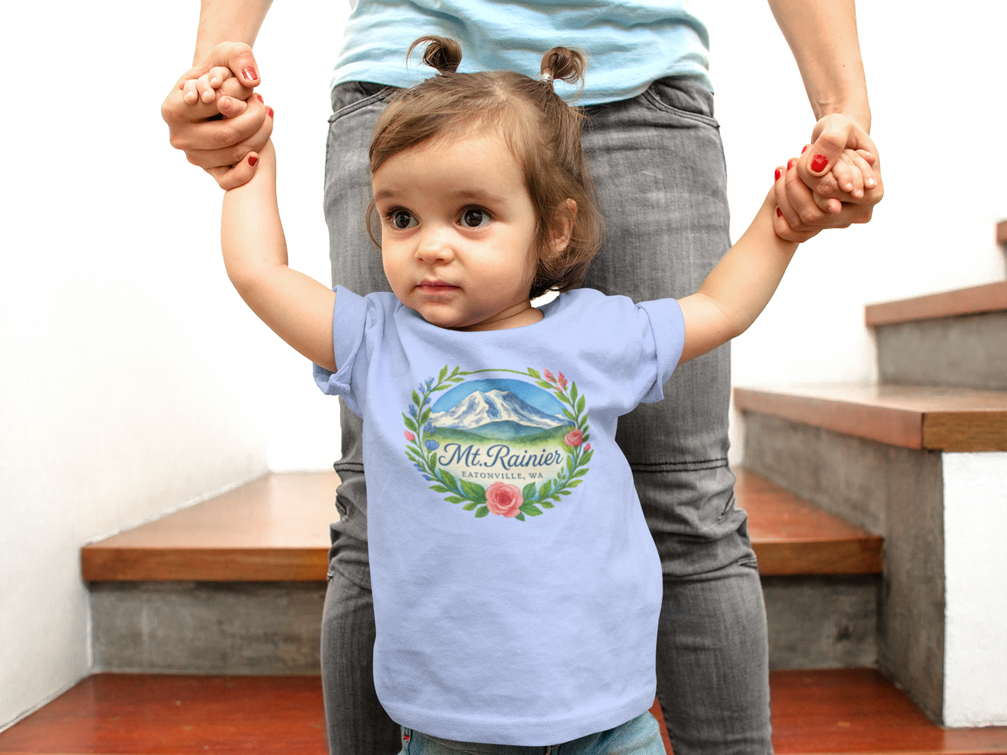 Mt. Rainier - Eatonville, WA Scenic Toddler Tee