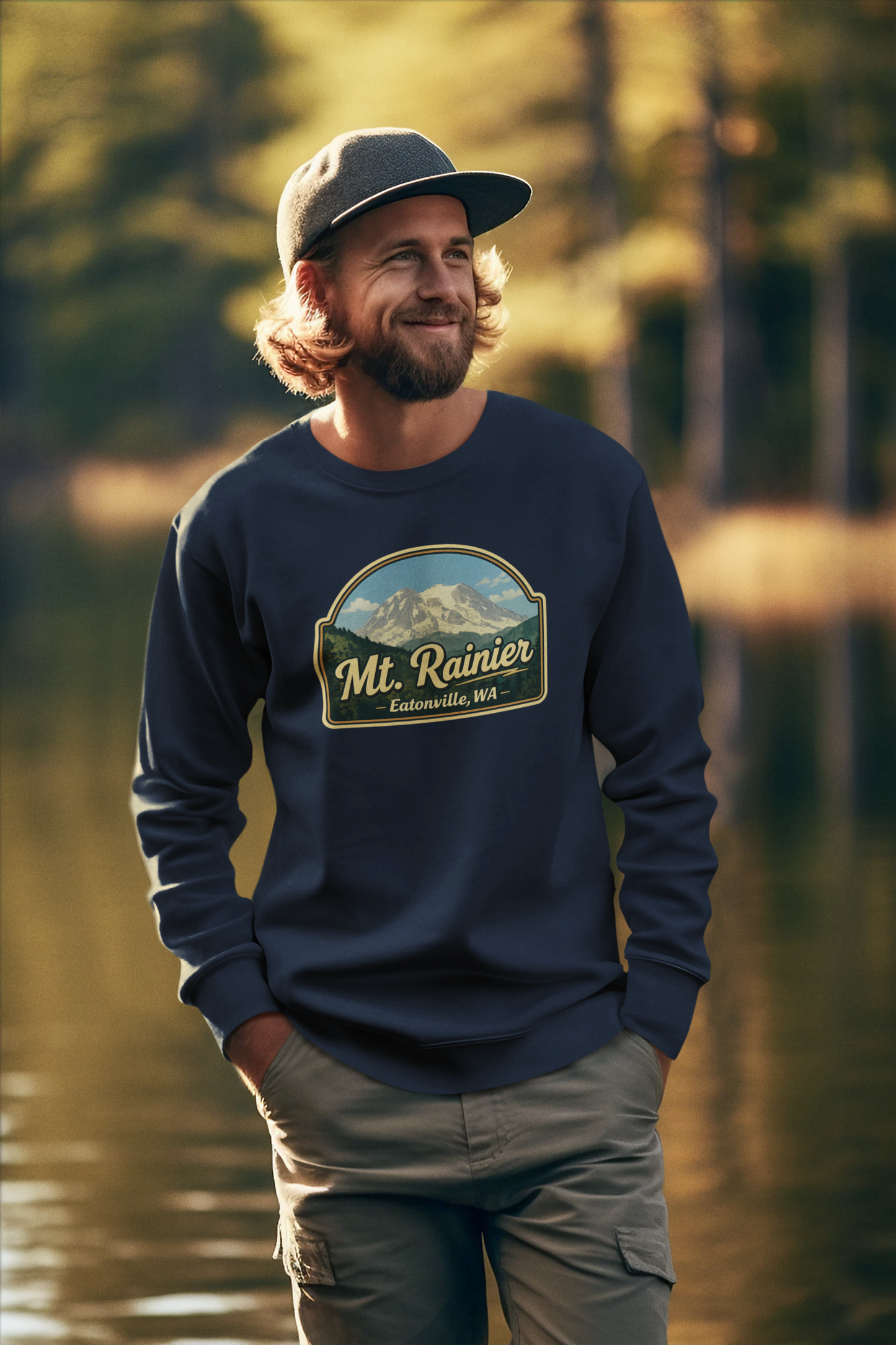 Mt. Rainier - Eatonville, WA Vintage Sweatshirt