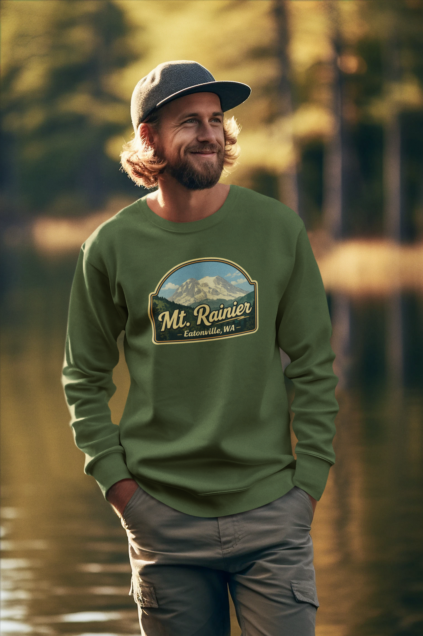 Mt. Rainier - Eatonville, WA Vintage Sweatshirt