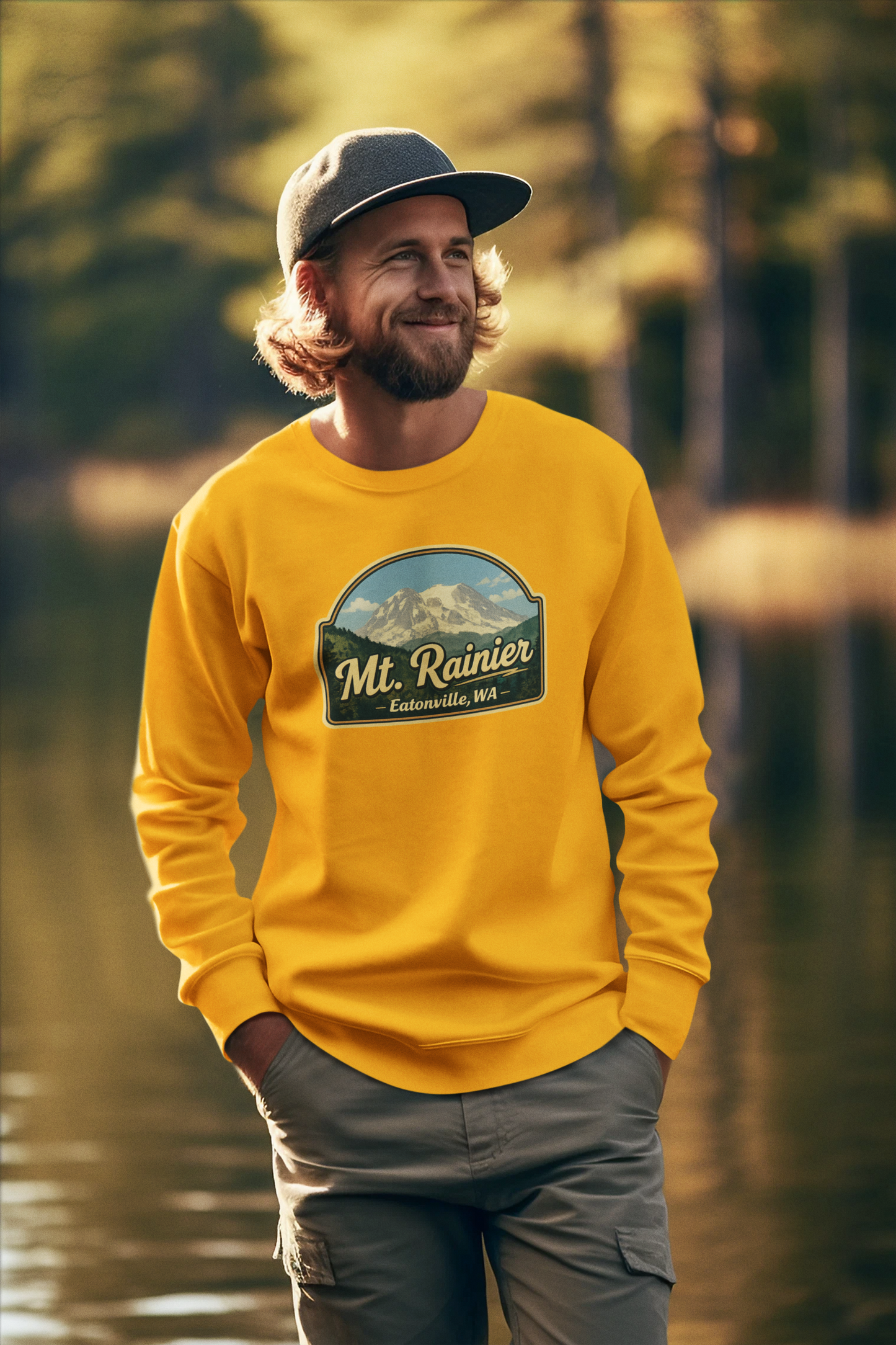 Mt. Rainier - Eatonville, WA Vintage Sweatshirt