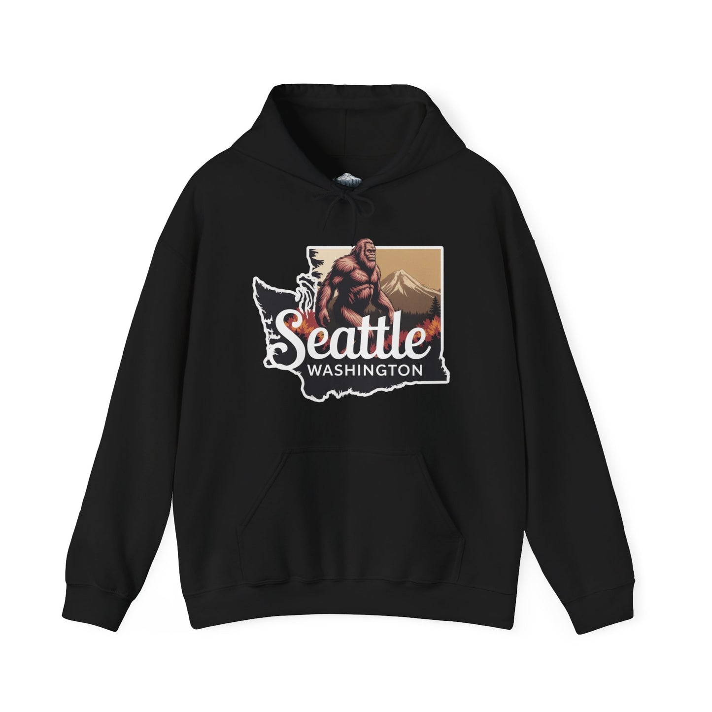 Bigfoot Seattle Washington Hoodie