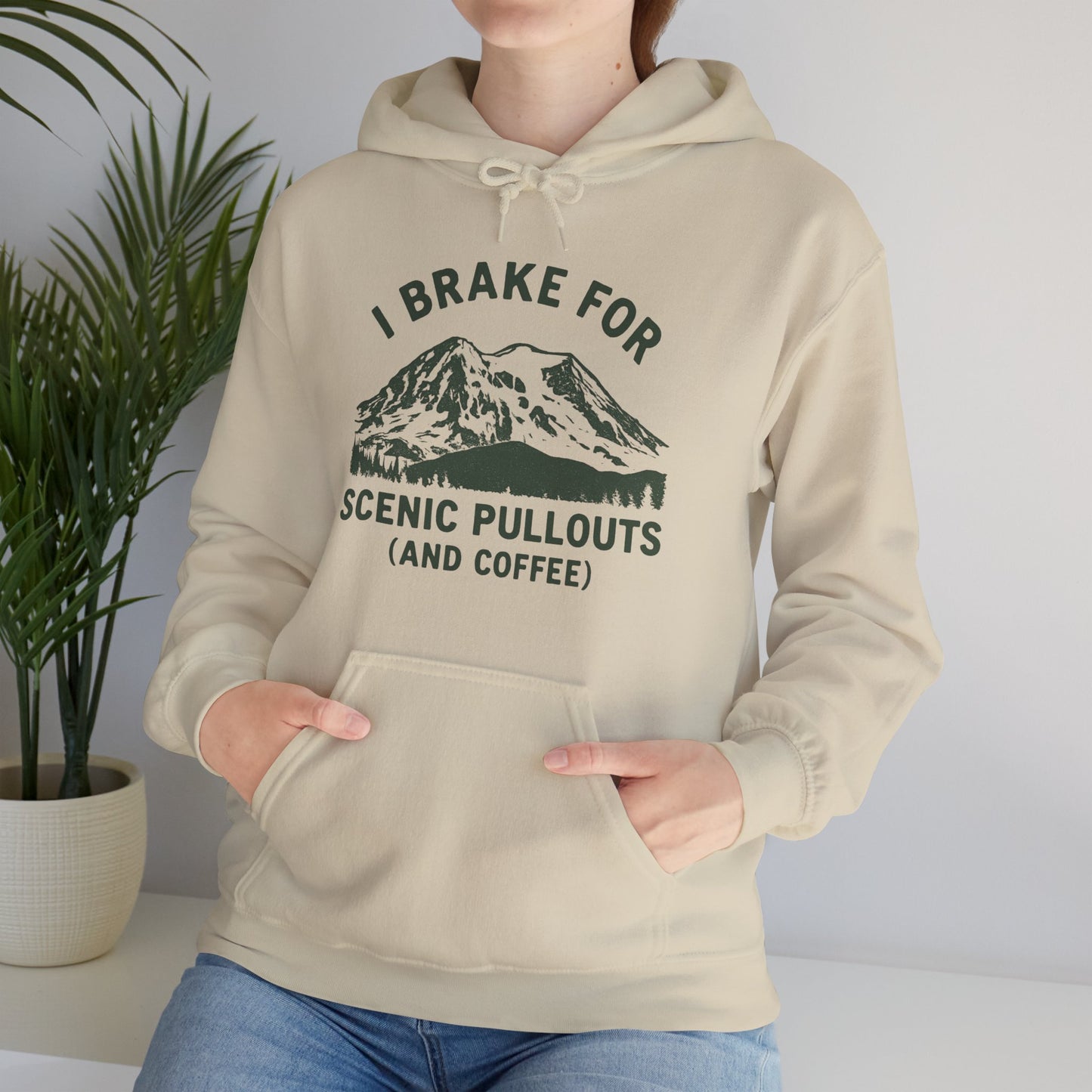 I Brake For Scenic Pullouts (And Coffee) Hoodie