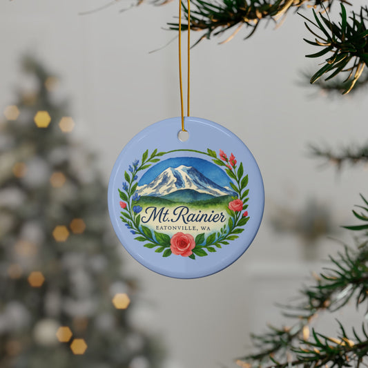 Mt. Rainier - Eatonville, WA Scenic Ornament