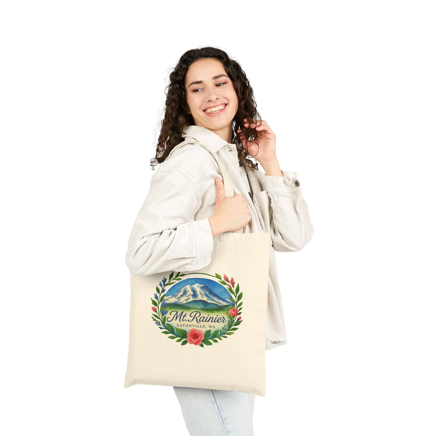 Mt. Rainier - Eatonville, WA Scenic Canvas Tote Bag