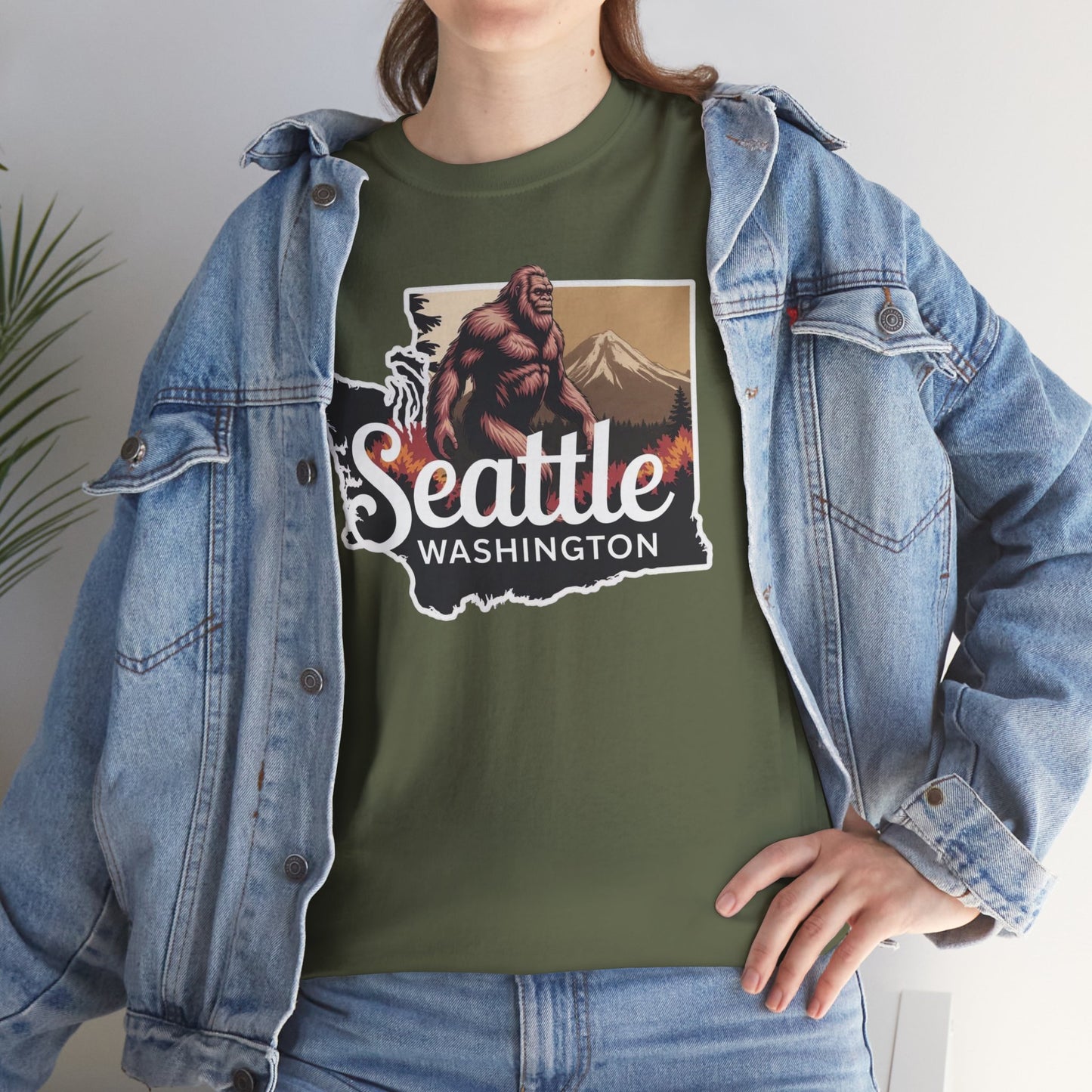 Bigfoot Seattle Washington T-Shirt