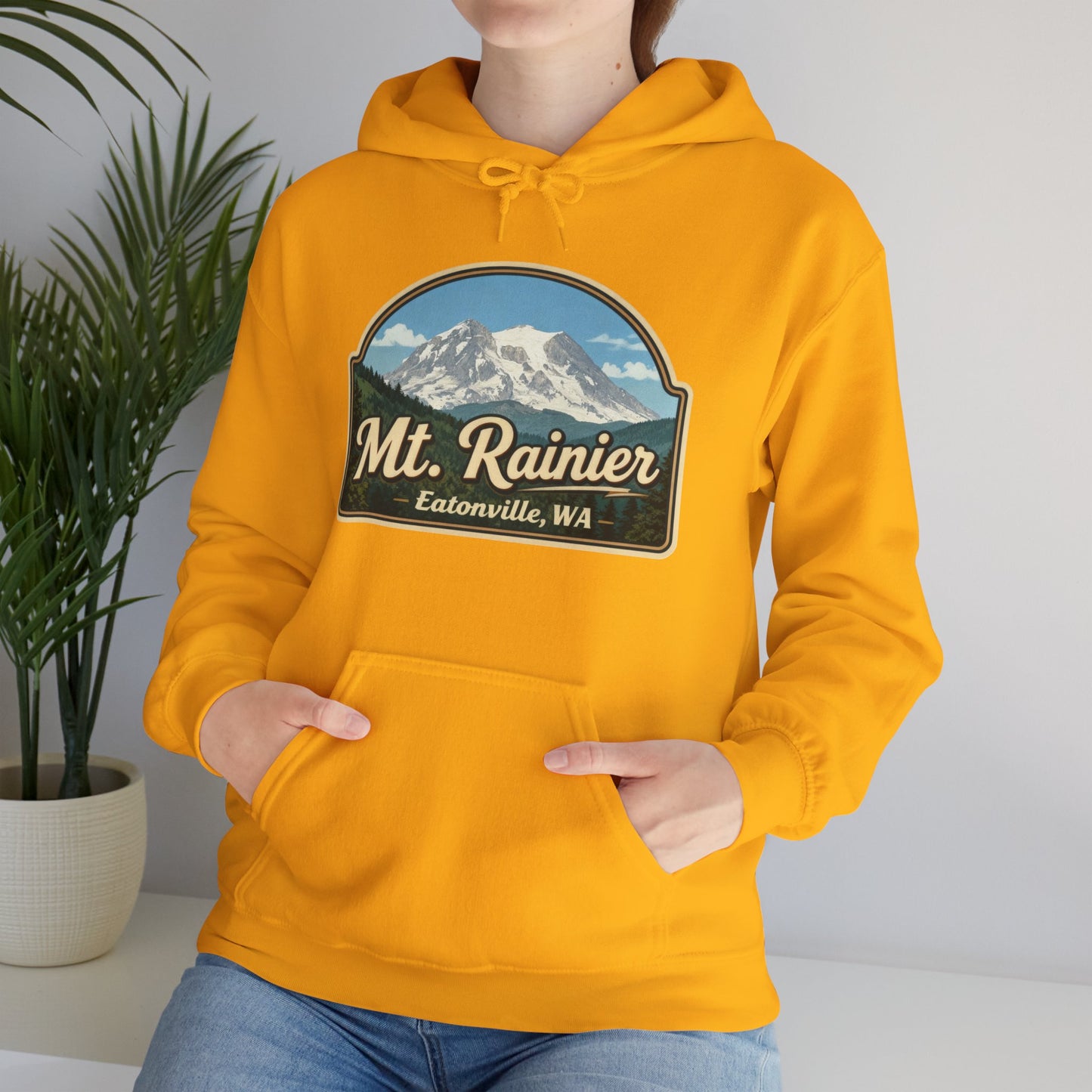 Mt. Rainier - Eatonville, WA Vintage Hoodie