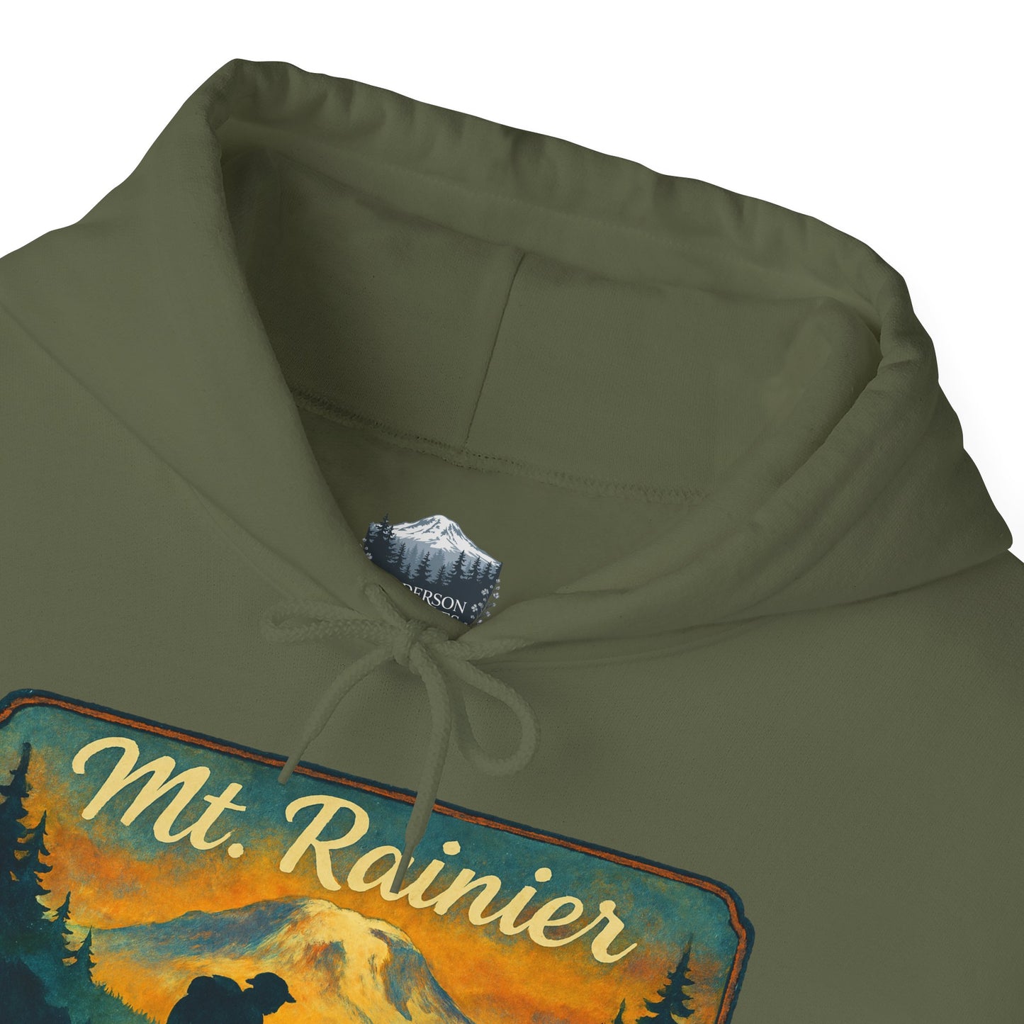 Mt. Rainier - Eatonville, WA Hiker Hoodie