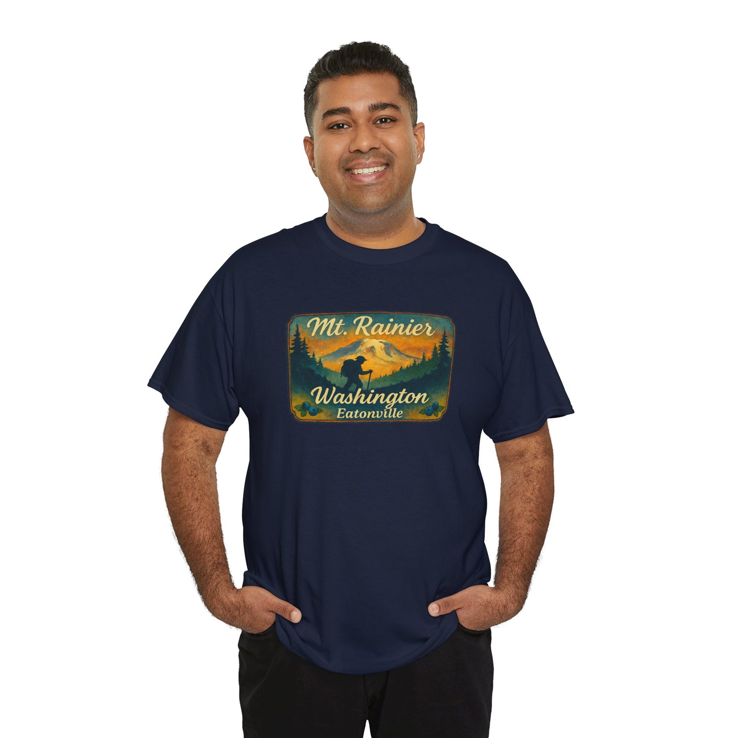 Mt. Rainier - Eatonville, WA Hiker T-Shirt