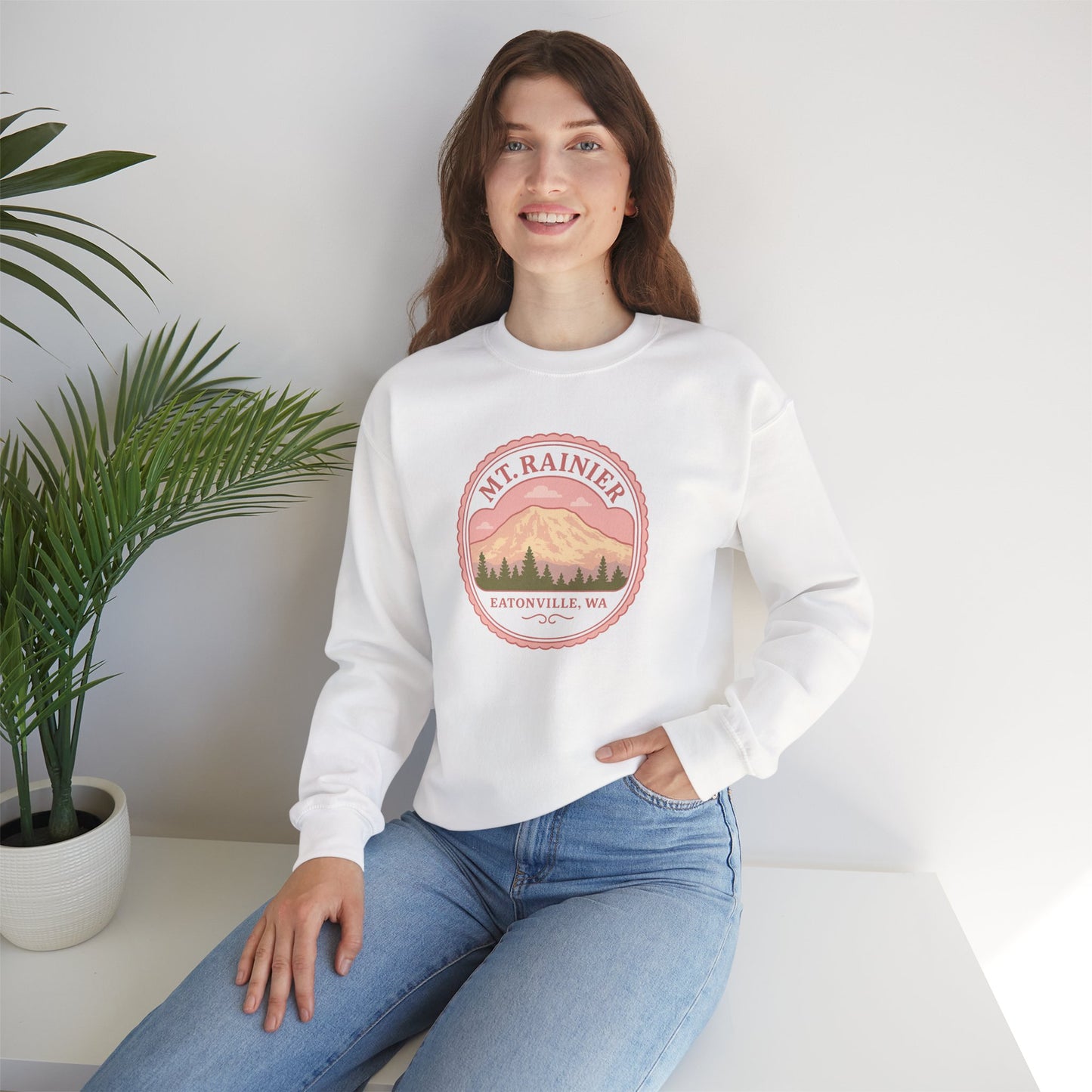 Mt. Rainier - Eatonville, WA Coquette Sweatshirt