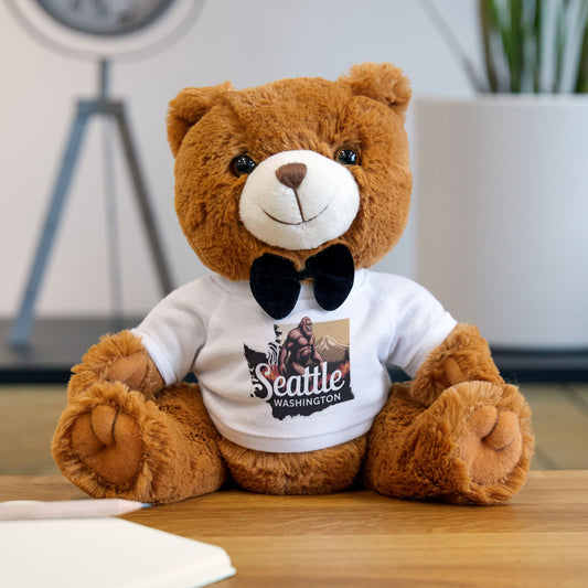 Bigfoot Seattle Washington Teddy Bear