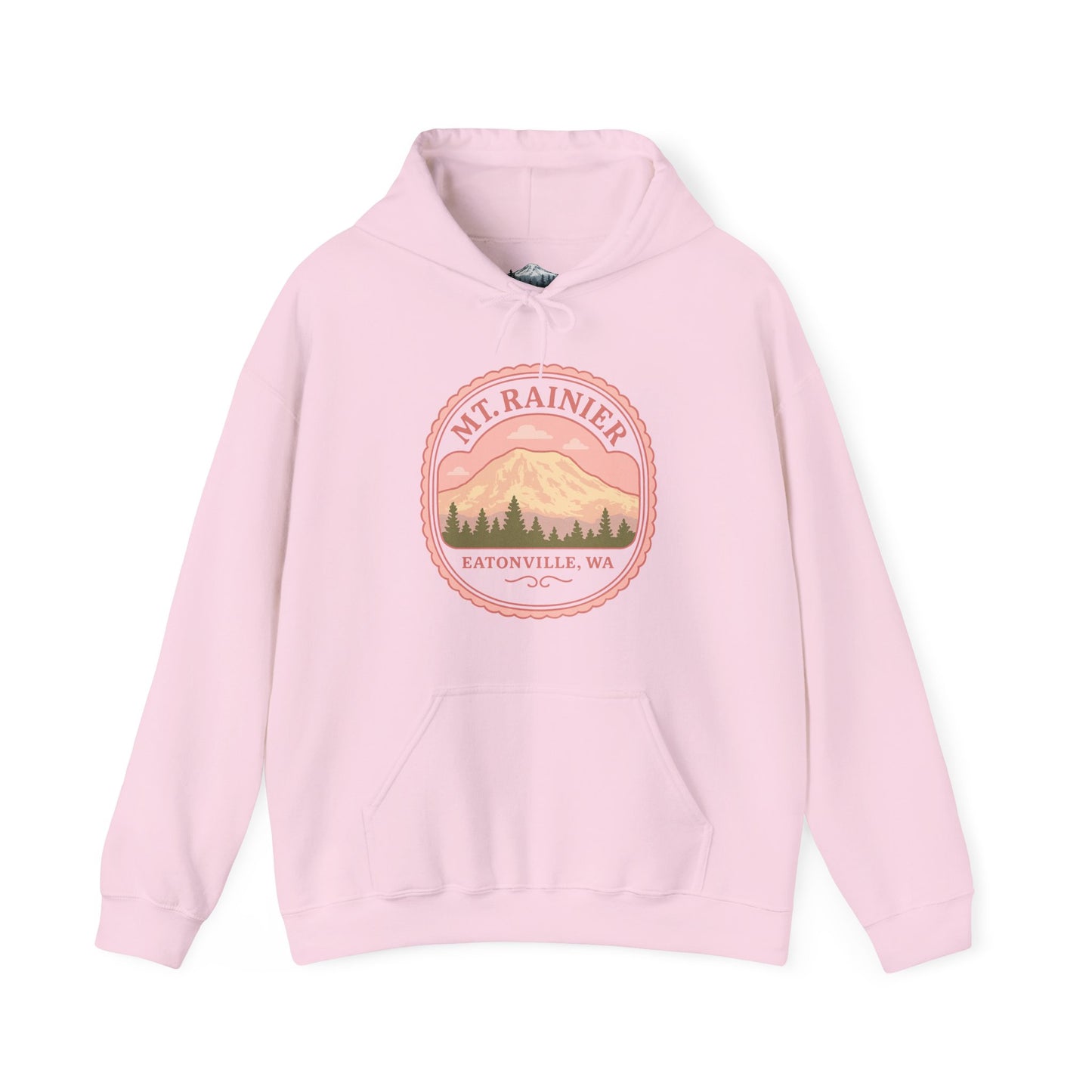 Mt. Rainier - Eatonville, WA Coquette Hoodie