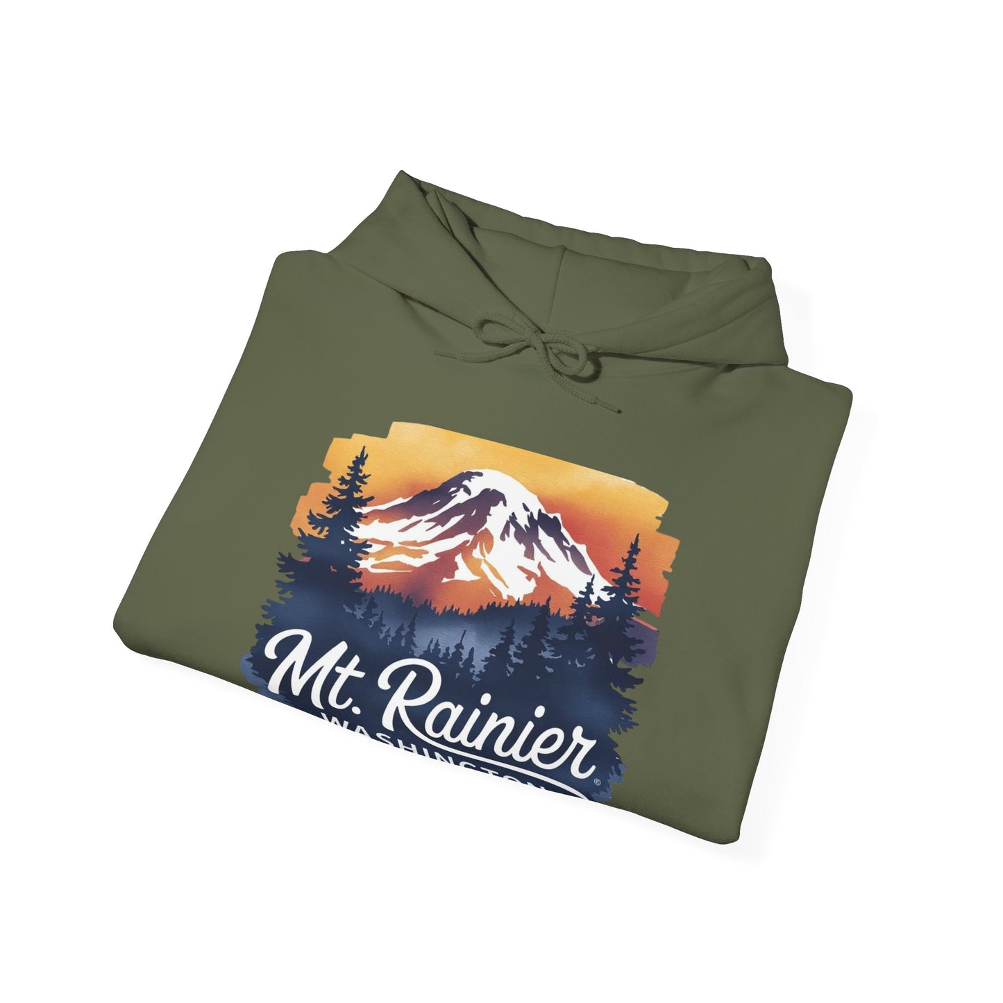 Mt. Rainier - Washington Sunset Hoodie