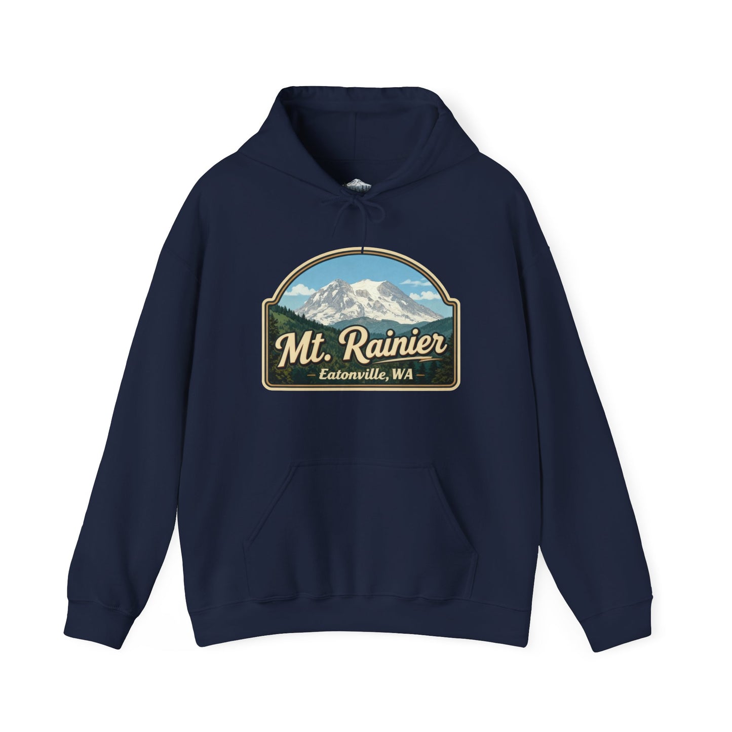 Mt. Rainier - Eatonville, WA Vintage Hoodie
