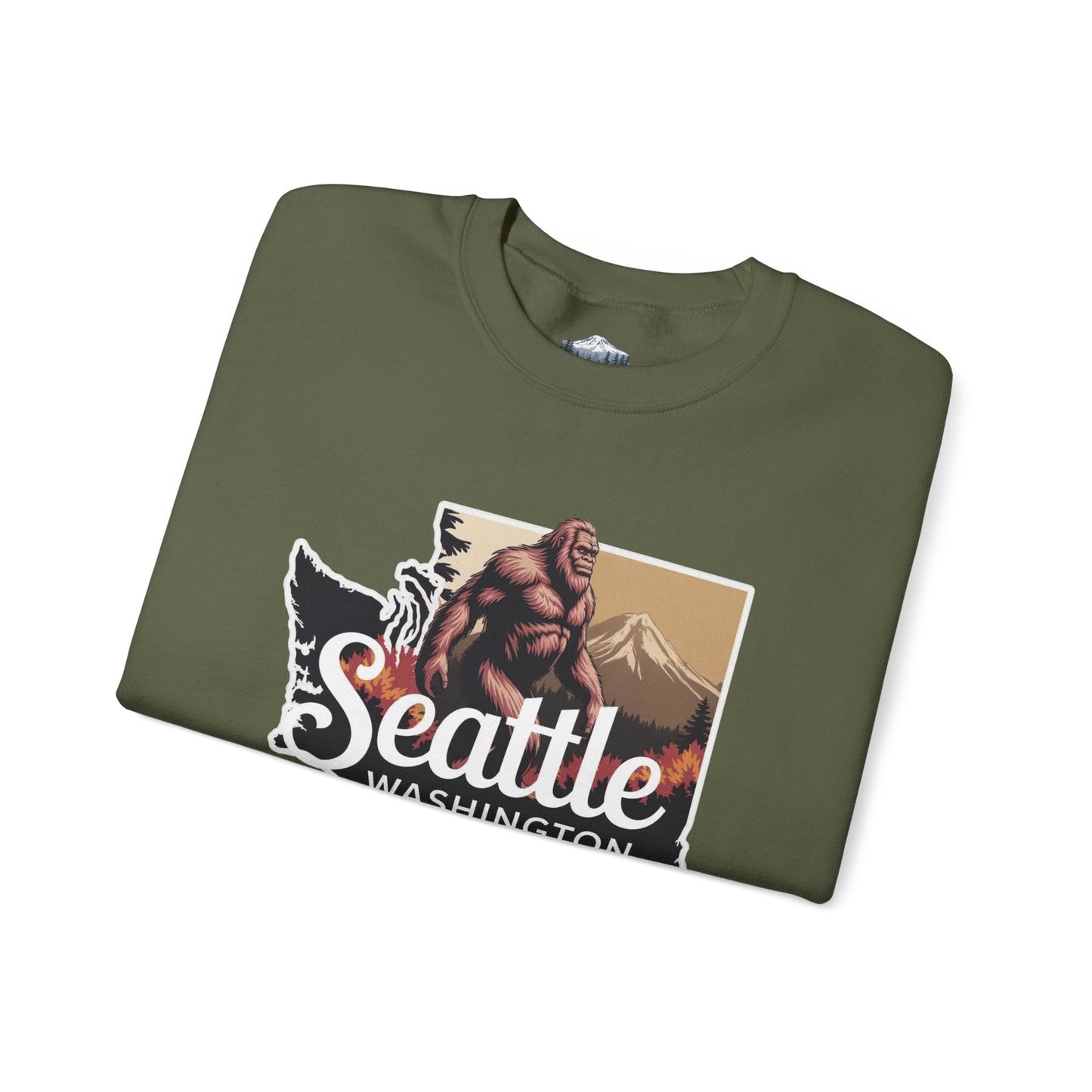 Bigfoot Seattle Washington Sweatshirt