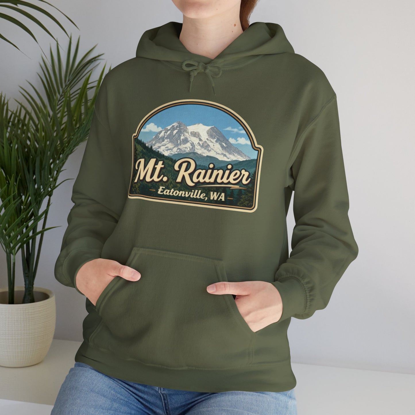 Mt. Rainier - Eatonville, WA Vintage Hoodie