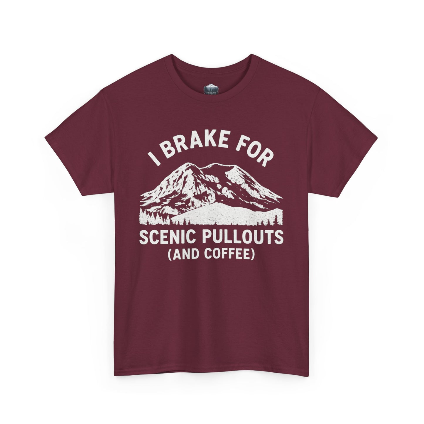 I Brake For Scenic Pullouts (And Coffee) T-Shirt