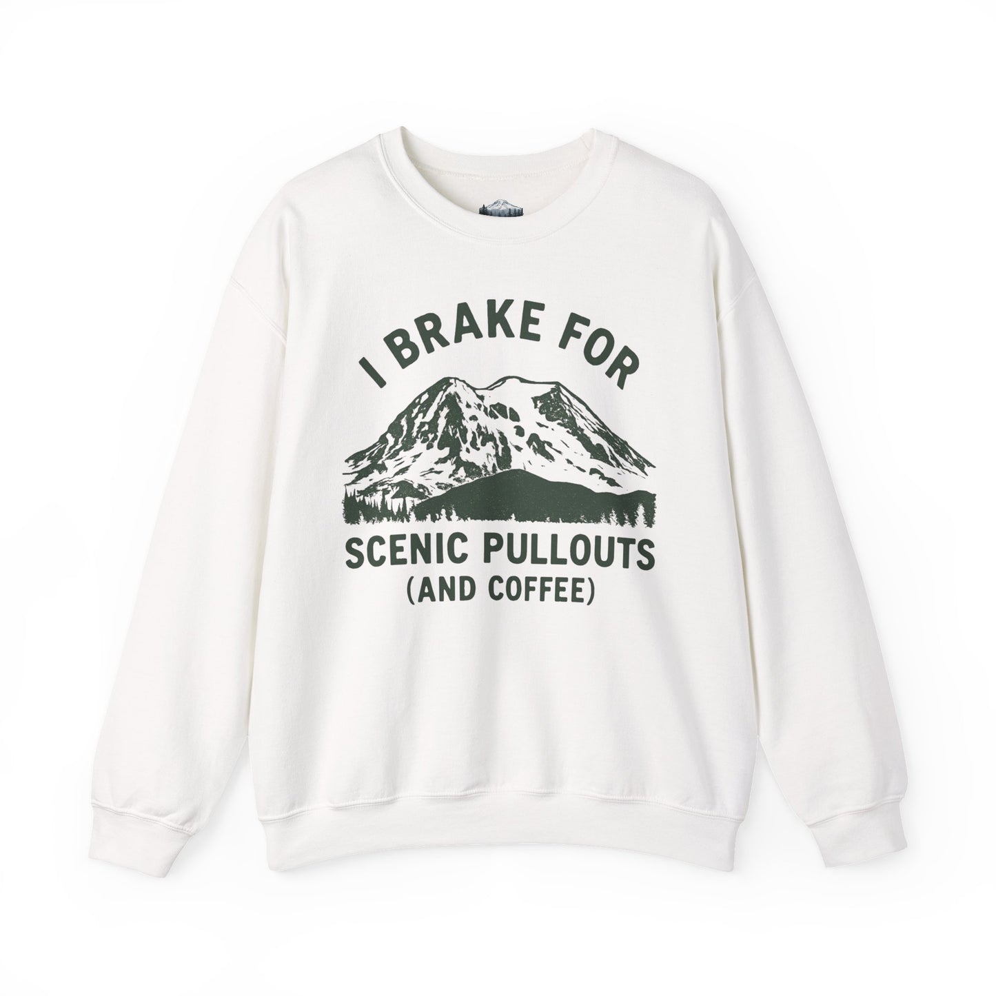 I Brake For Scenic Pullouts (And Coffee) Sweatshirt